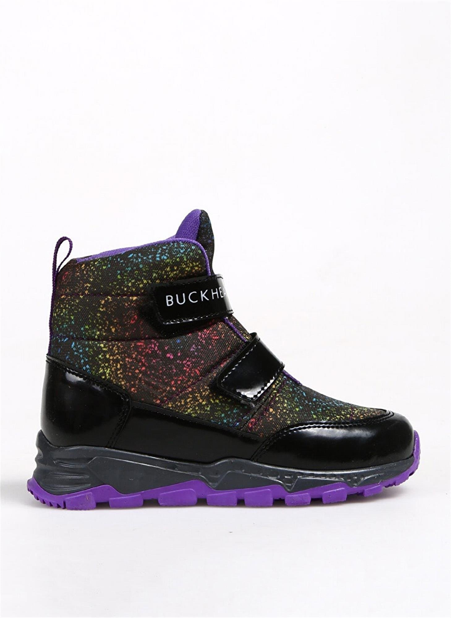 Buckhead Kız Çocuk Snowshell Bot Siyah Mor Buck4183