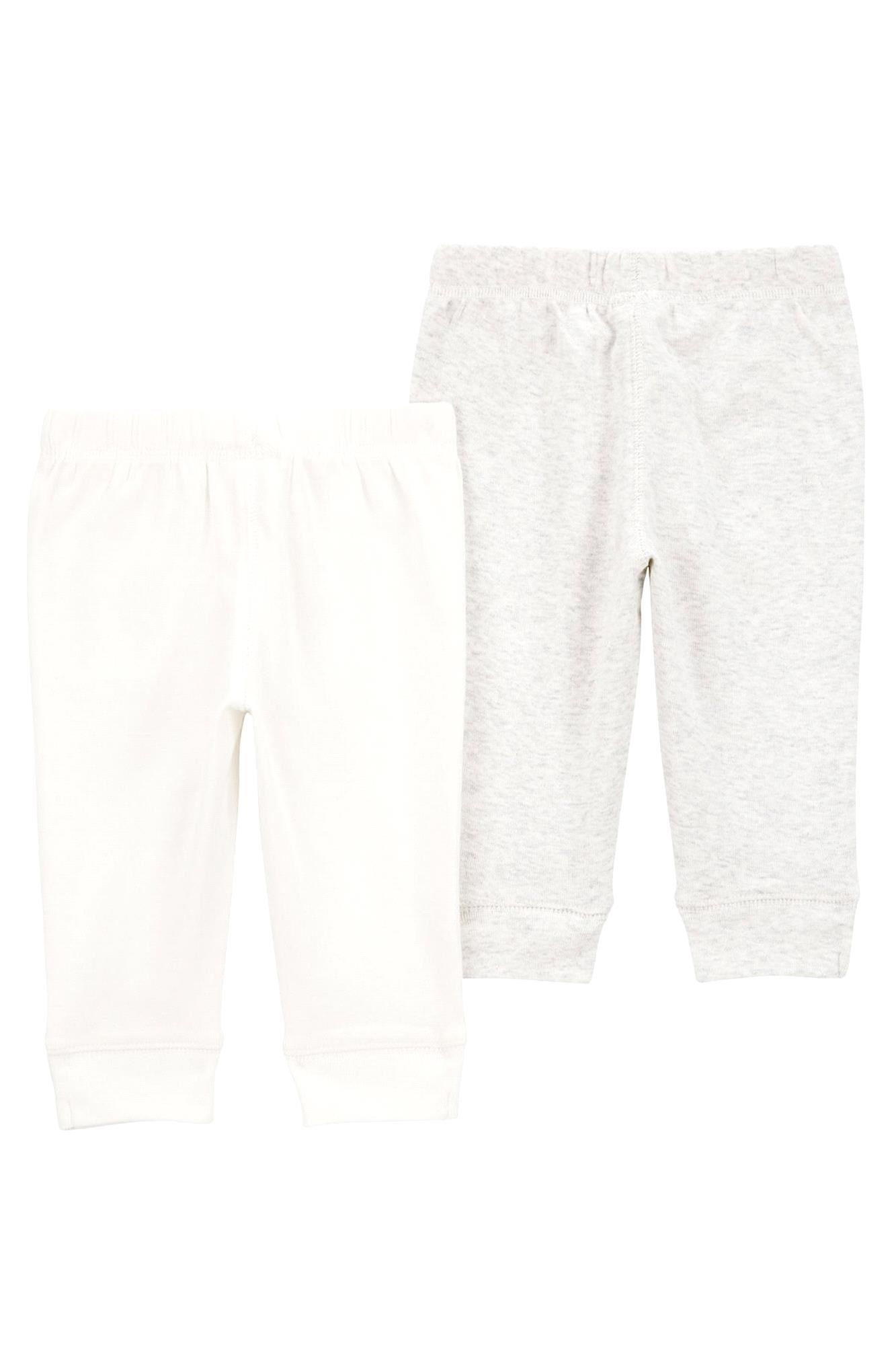 Carter's Bebek Layette 2'li Pantolon Set Gri Ekru 1S992310