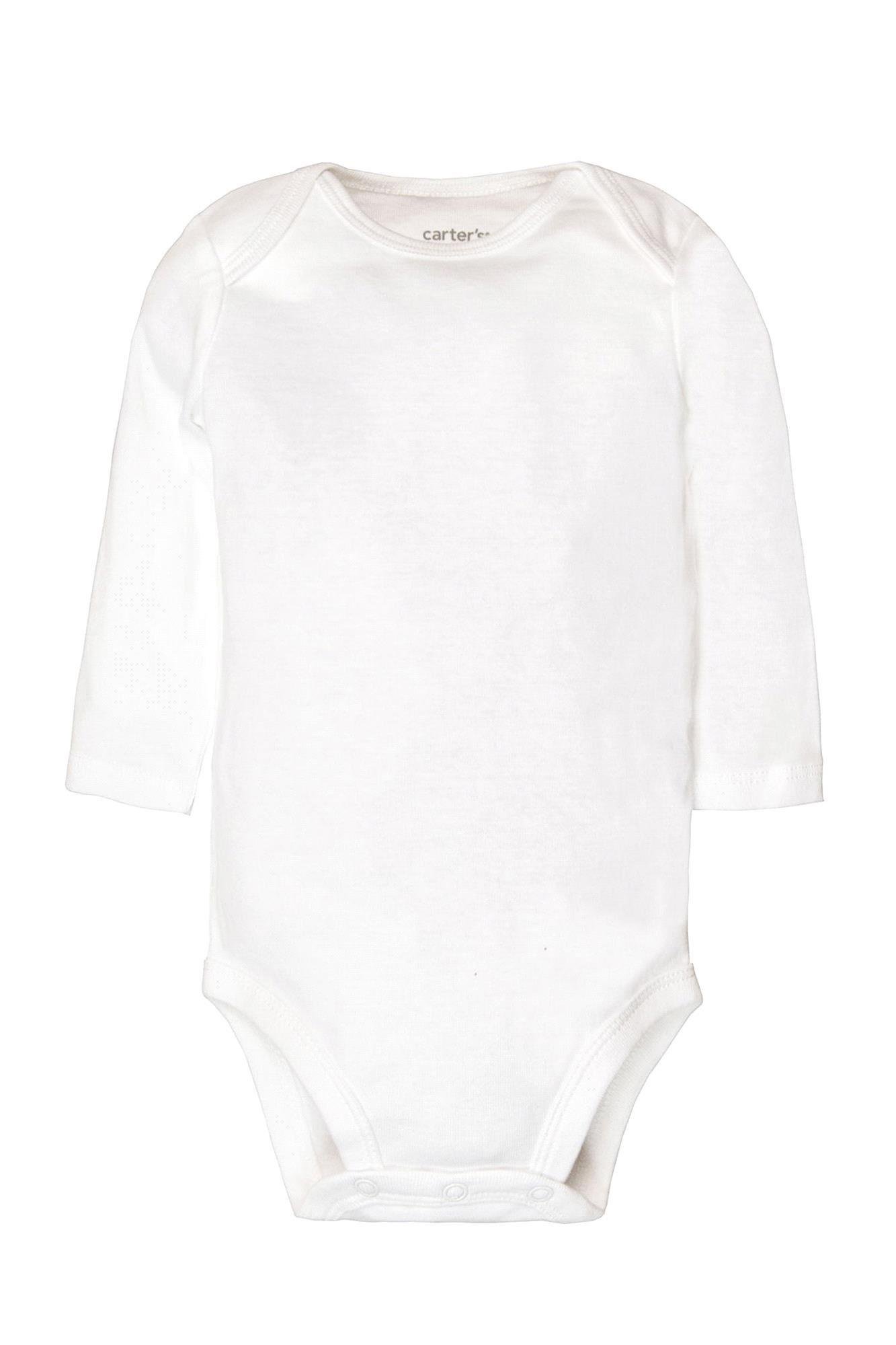 Carter's Bebek Uzun Kollu Body Set 4'lü Paket Beyaz 1L930610