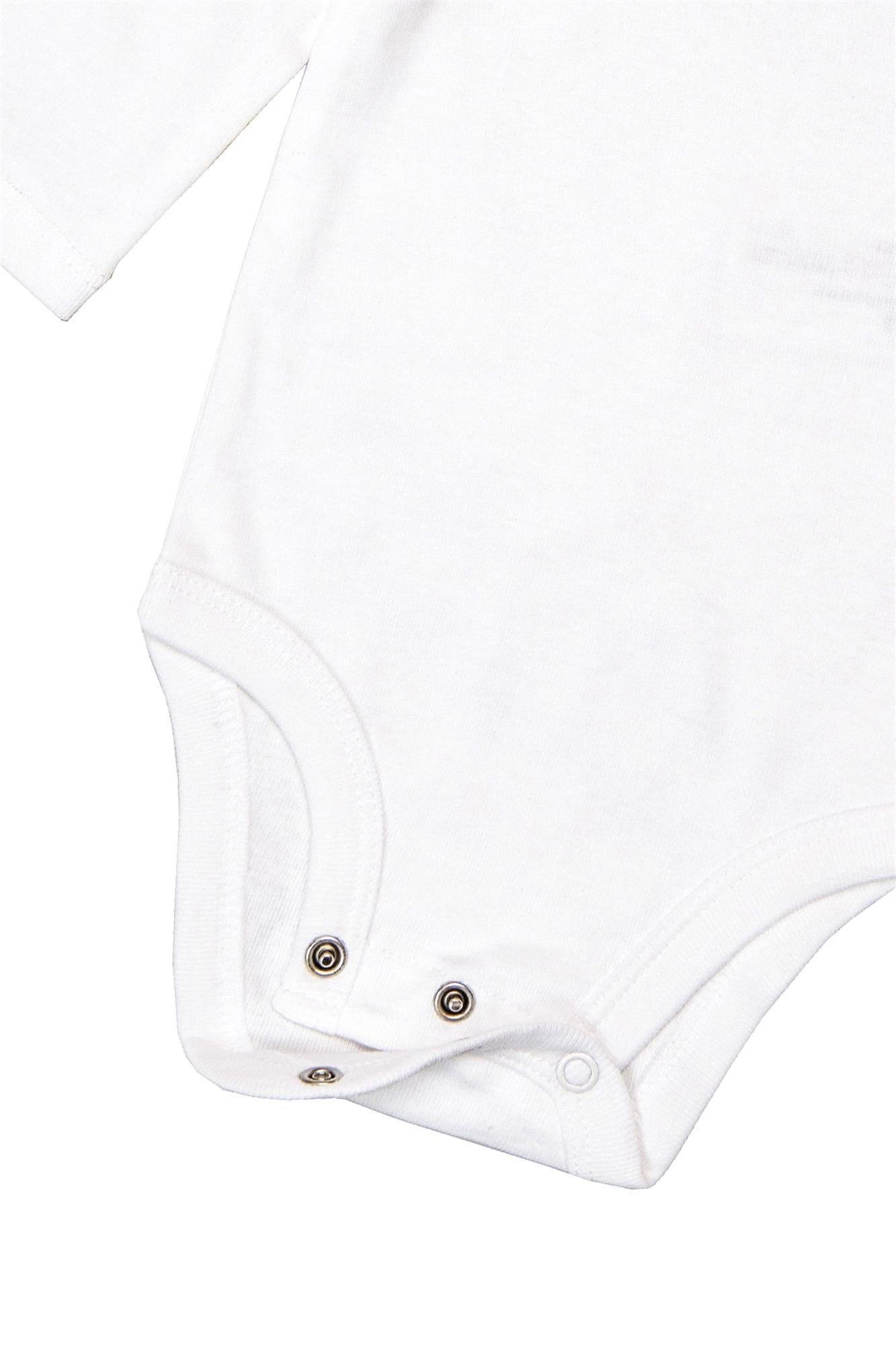 Carter's Bebek Uzun Kollu Body Set 4'lü Paket Beyaz 1L930610