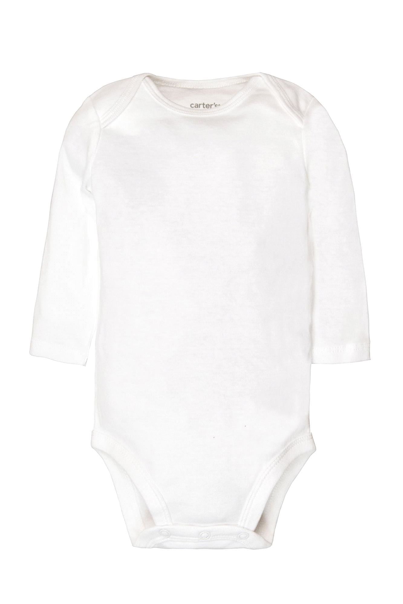 Carter's Bebek Uzun Kollu Body Set 4'lü Paket Beyaz 1L930610