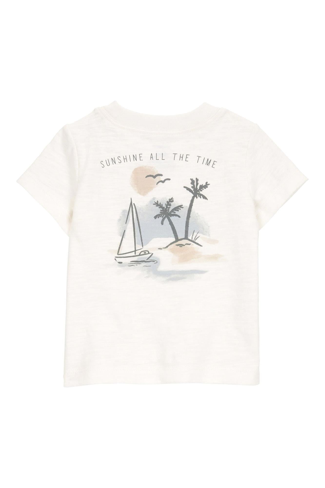 Carter's Erkek Bebek  3'lü Alt Üst Takım Denim 1S466810