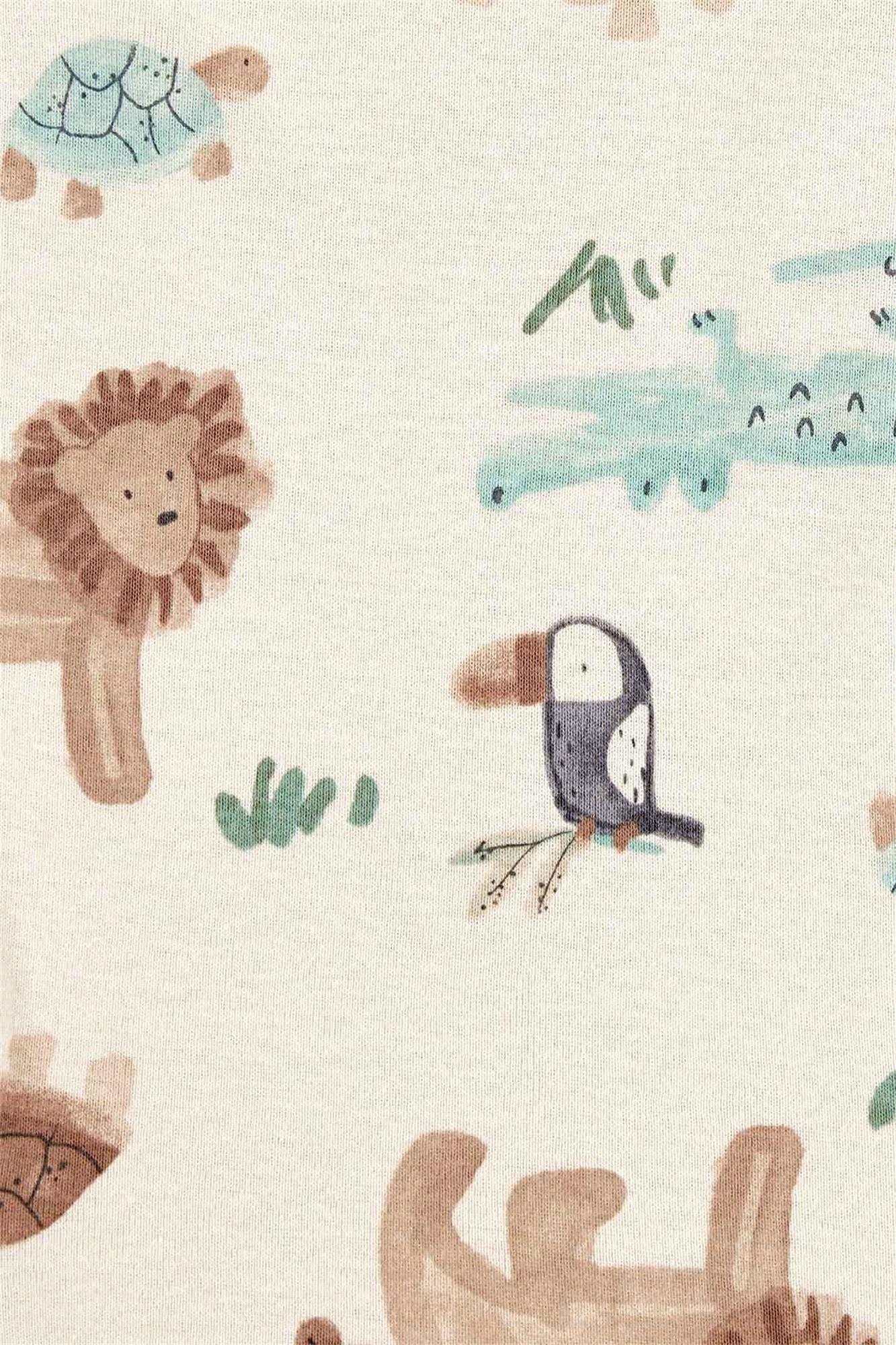 Carter's Erkek Bebek Kısa Kollu 5'li Body Set Renkli 1T008610