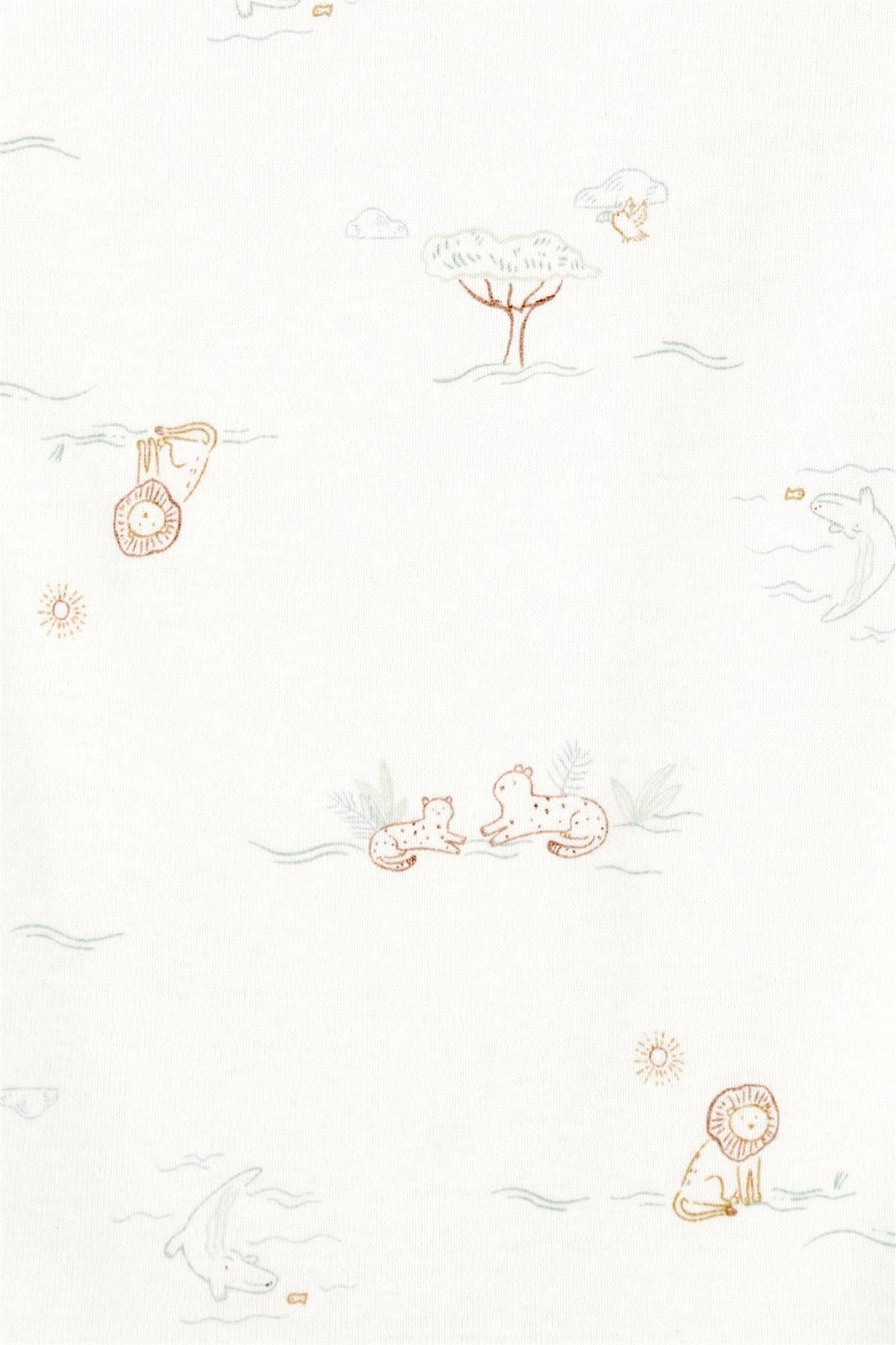 Carter's Erkek Bebek Kısa Kollu 5'li Body Set Renkli 1T008610