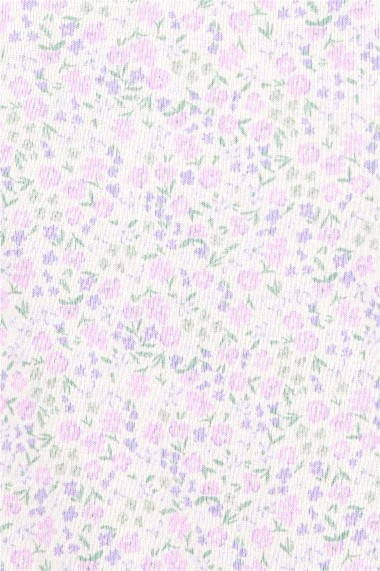 Carter's Kız Bebek 5'li Kısa Kollu Zıbın Set Renkli 1T009710