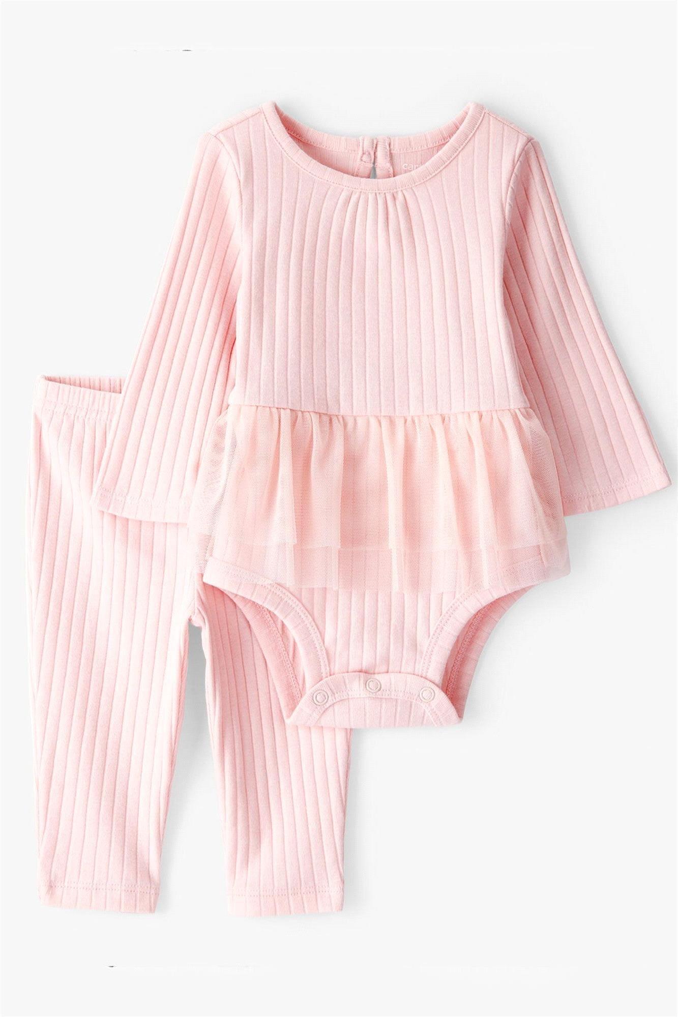 Carter's Kız Bebek Body Pantolon Pudra 1T476510