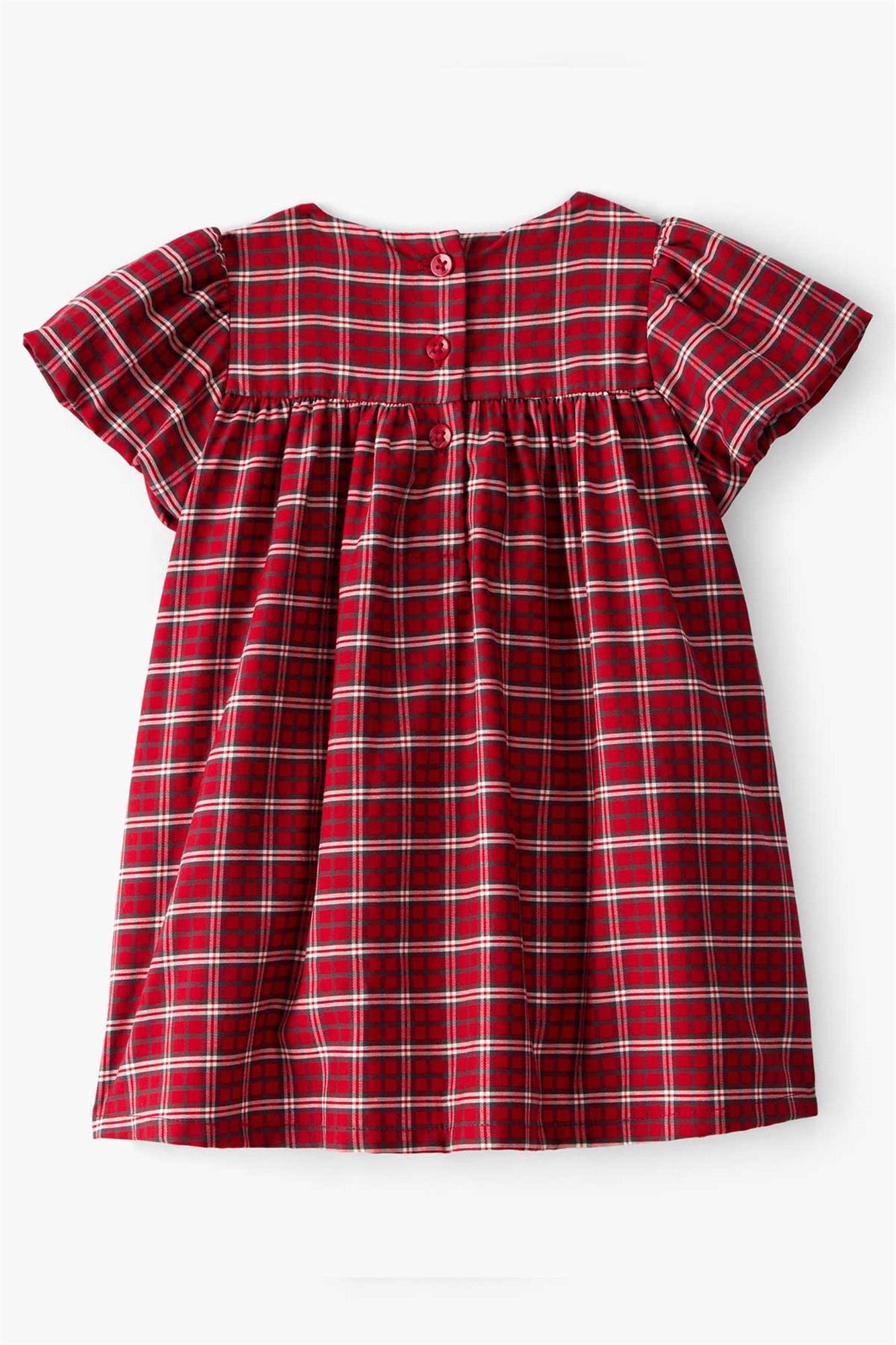 Carter's Kız Bebek Ekose Elbise Kırmızı 1T558110
