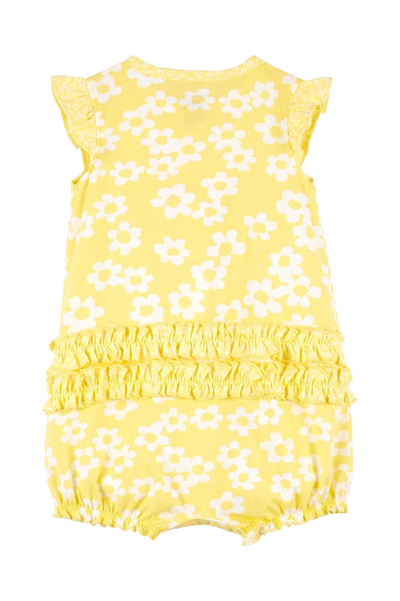 Carter's Kız Bebek Papatyalı Tulum Sarı 10929110