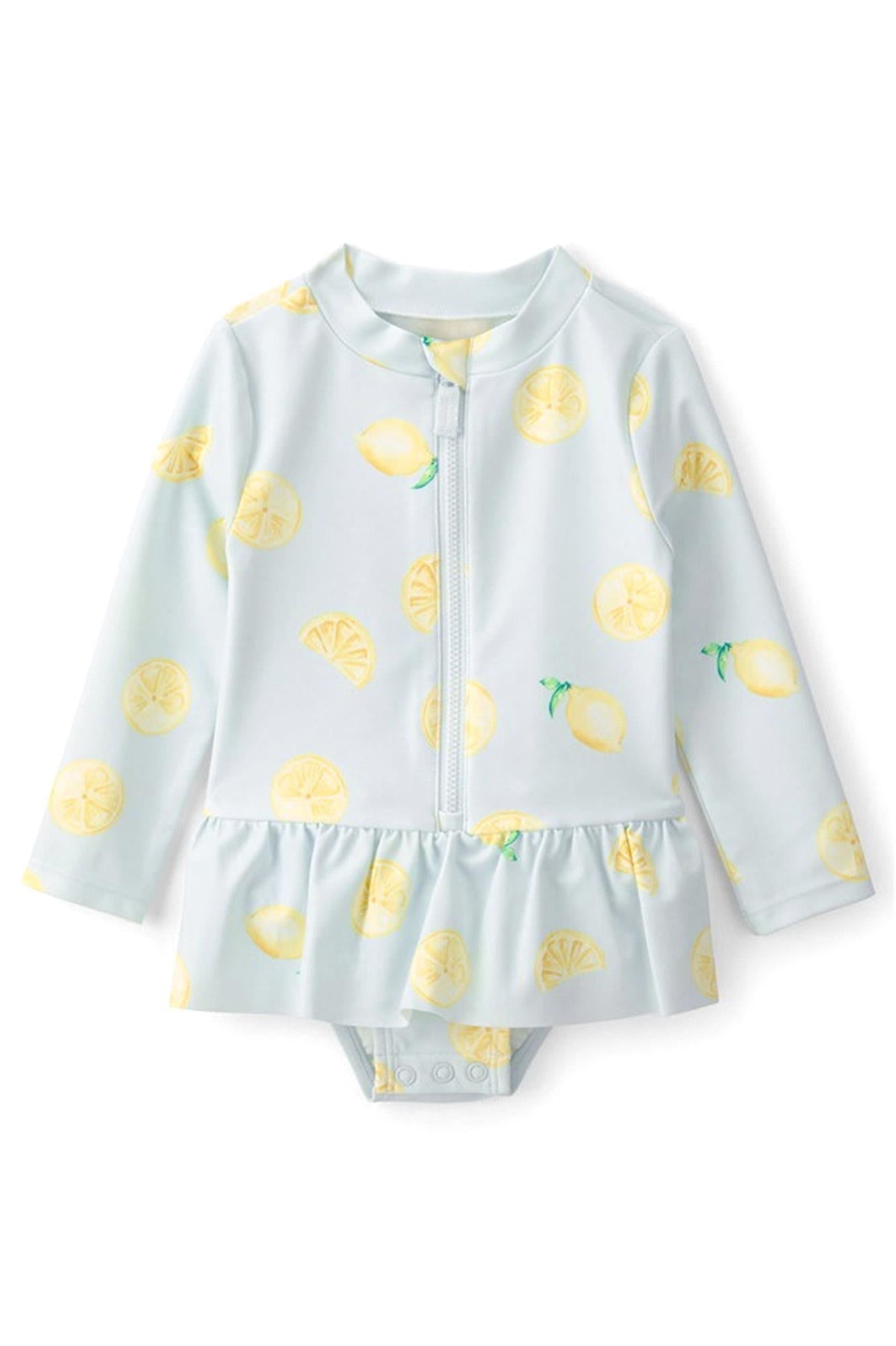 Carter's Kız Çocuk Güneş Koruyucu Uzun Kollu Mayo Renkli 1U650110
