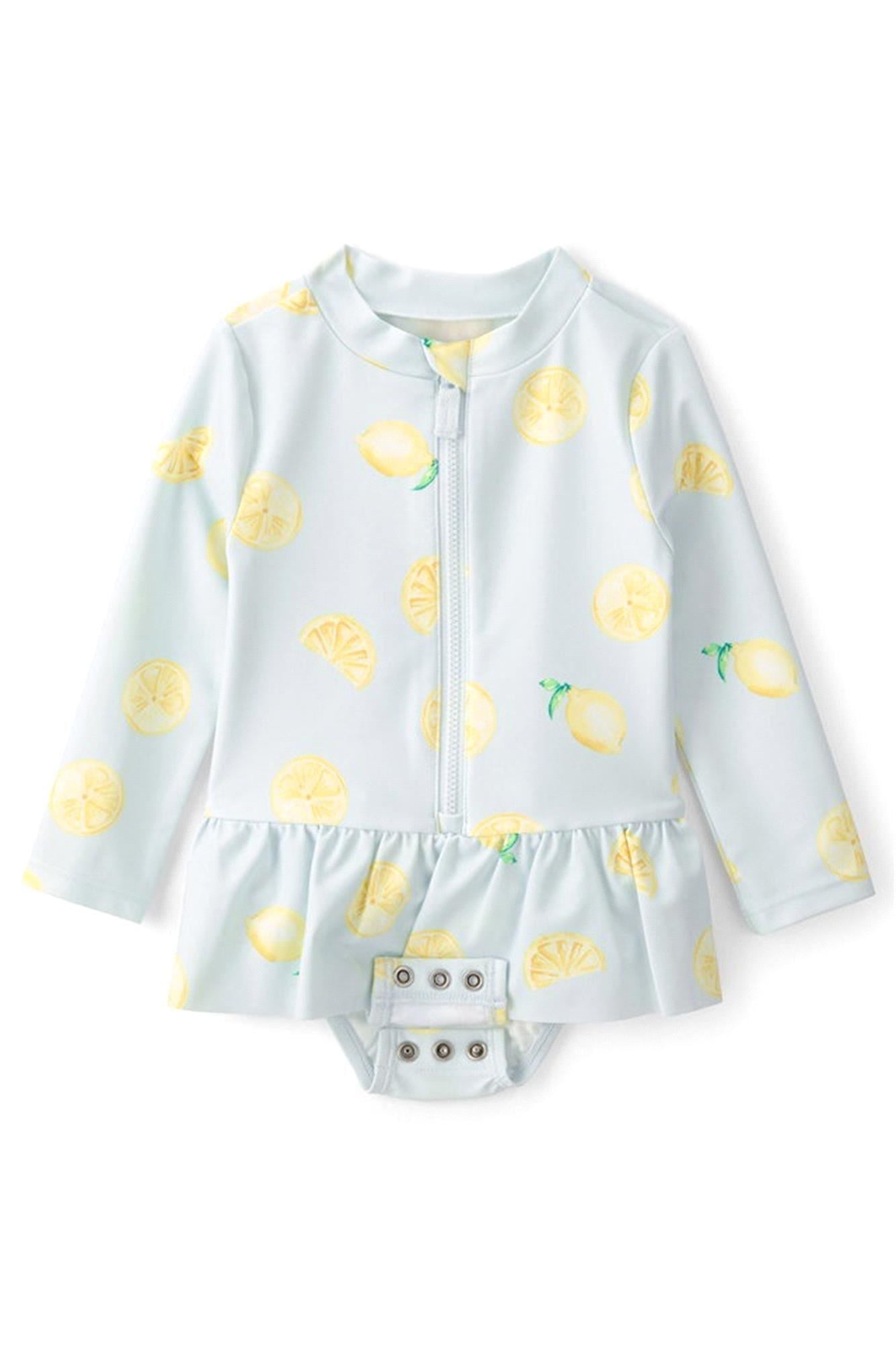 Carter's Kız Çocuk Güneş Koruyucu Uzun Kollu Mayo Renkli 1U650110