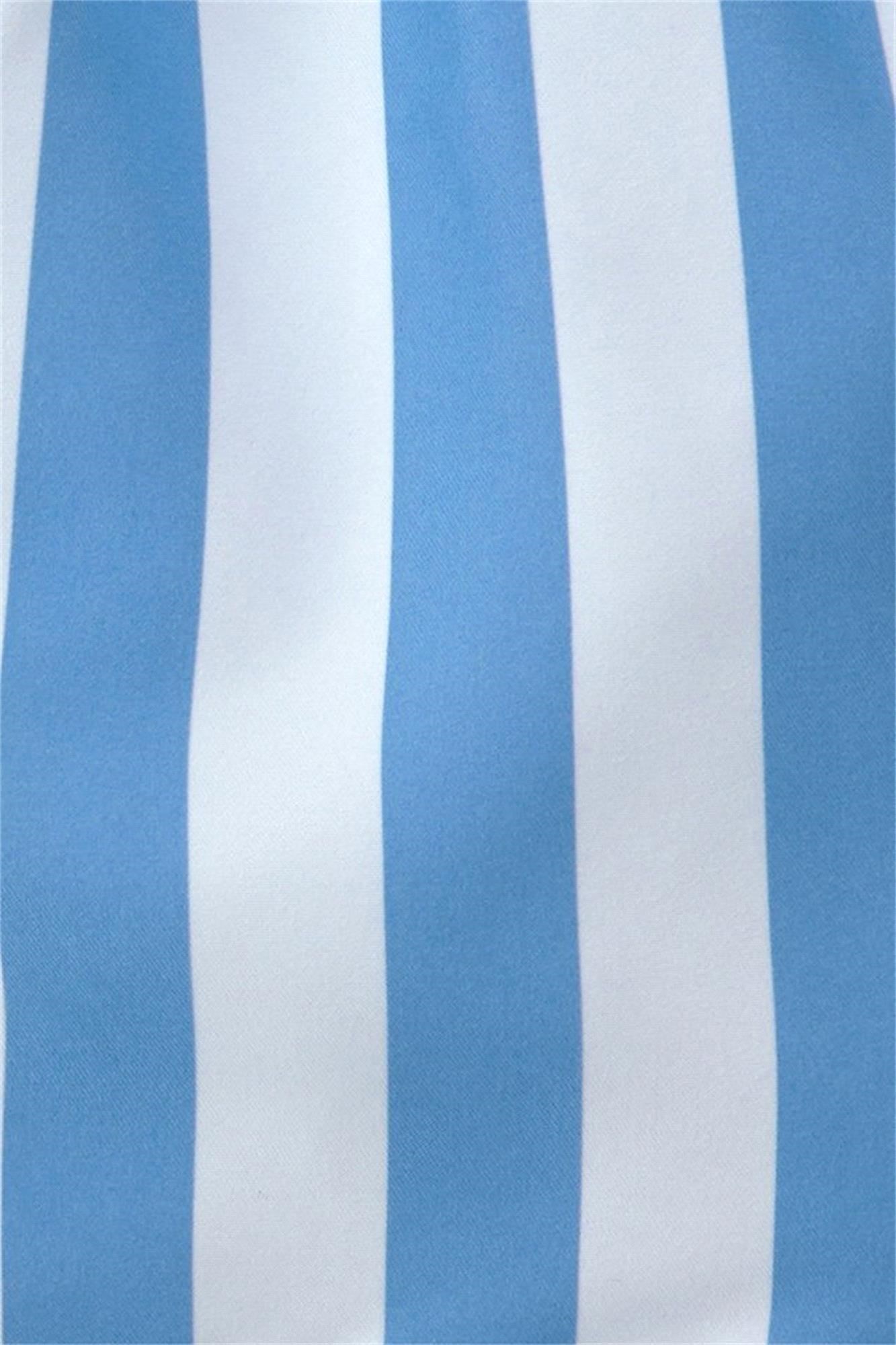 Carter's Küçük Erkek Çocuk Çizgili Şort Mayo Mavi 2U654510