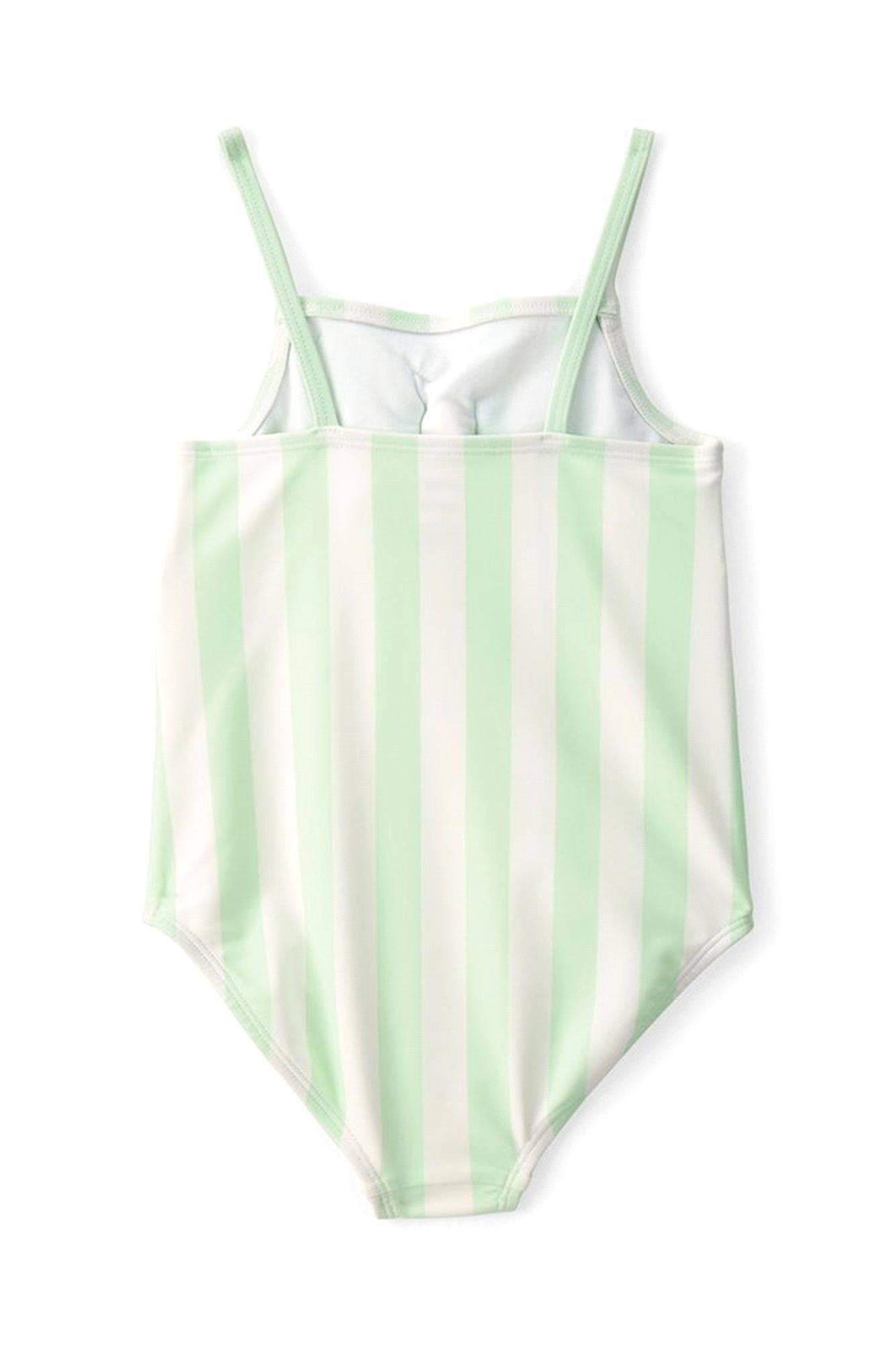 Carter's Küçük Kız Çocuk Çizgili Mayo Yeşil 2U580510