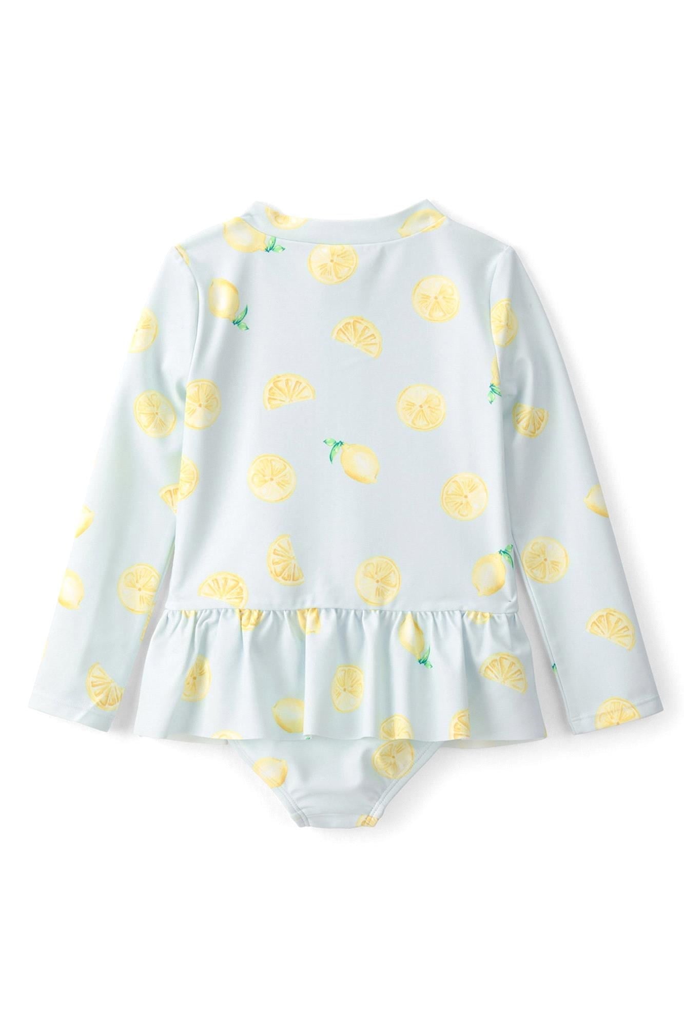 Carter's Küçük Kız Çocuk Güneş Koruyucu Uzun Kollu Mayo Mavi 2U581610