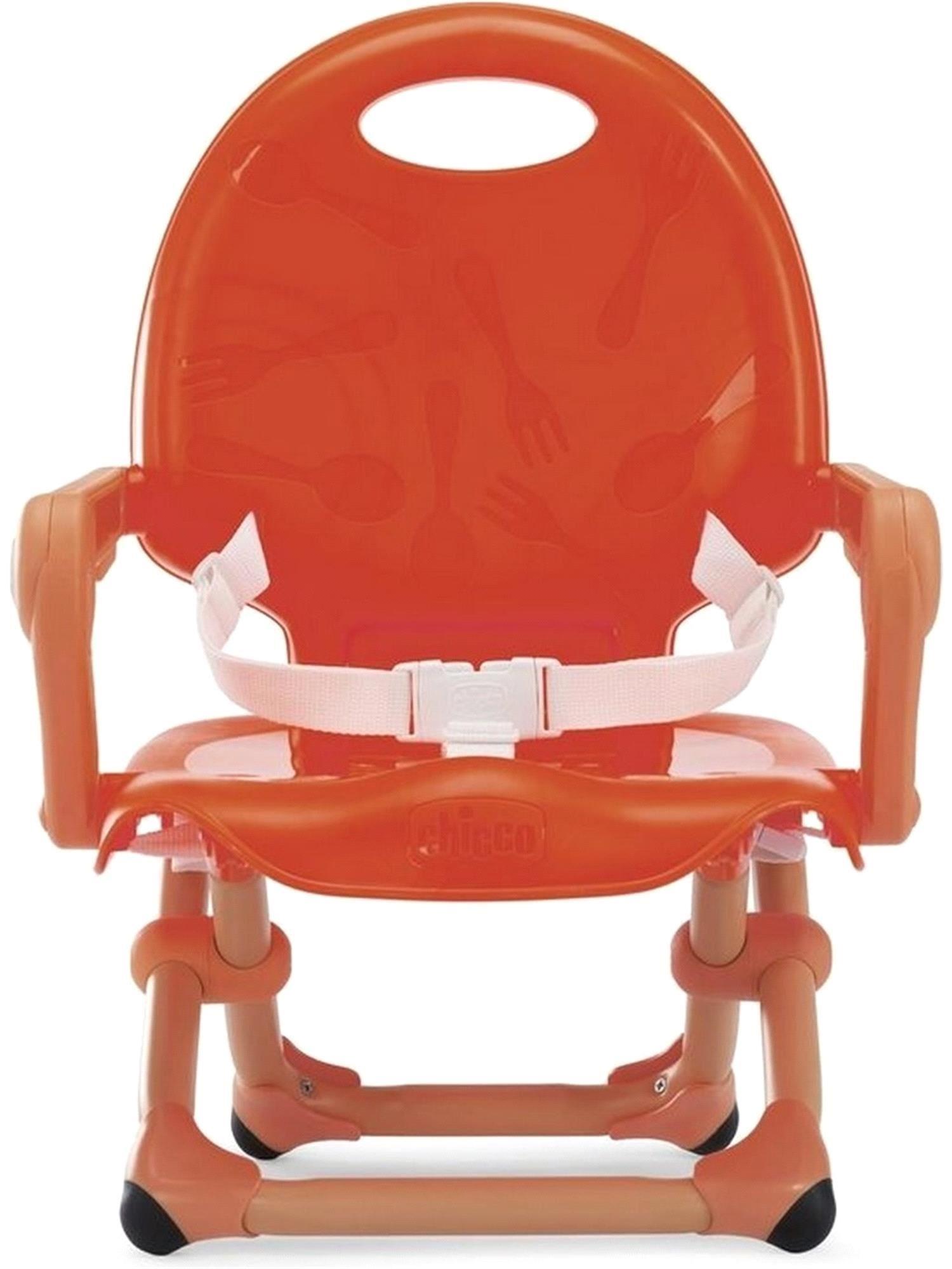 Chicco Booster Seat Pocket Snack Poppy Tur/Red Yükseltici Mama Sandalyesi