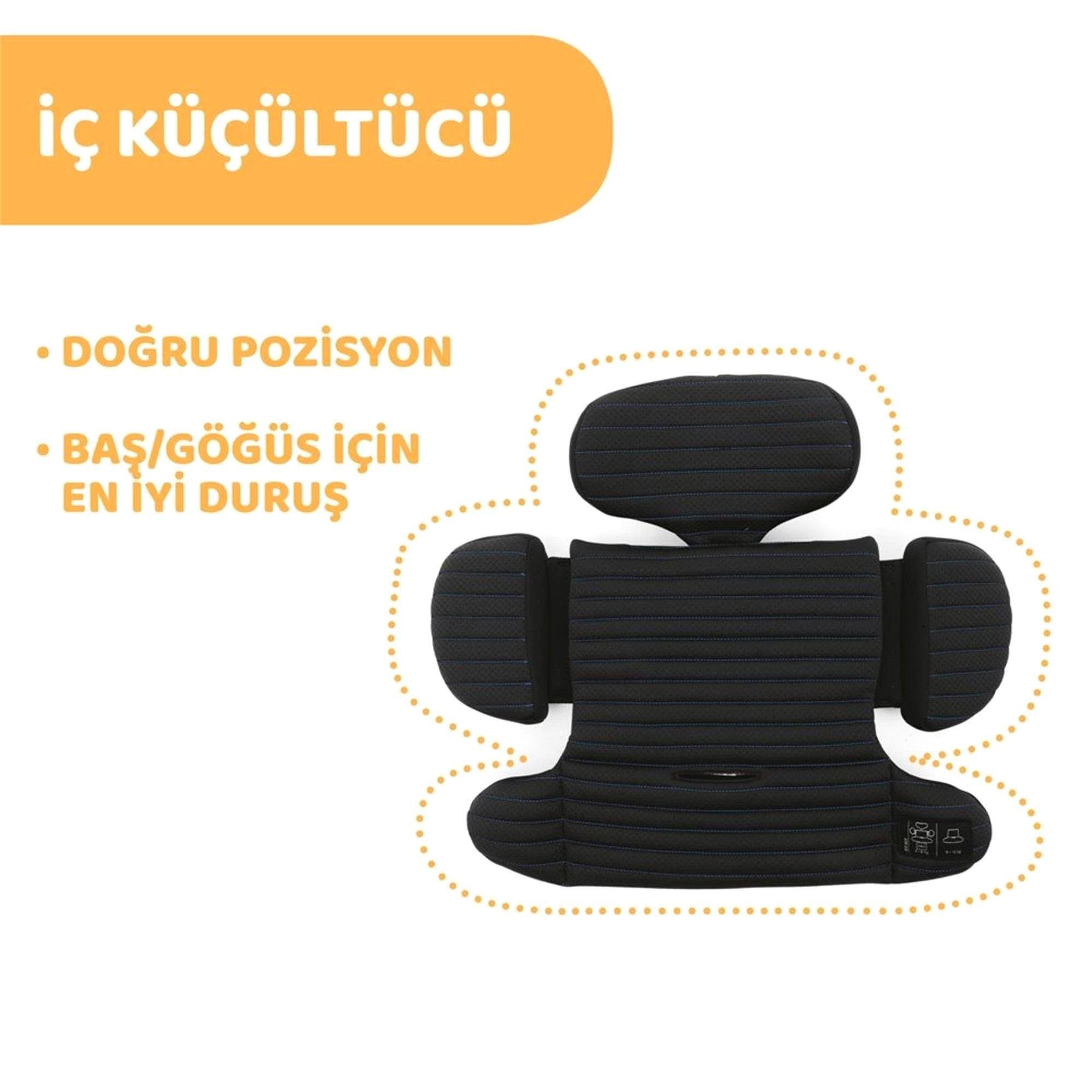 Chicco Oneseat 0/36 Kg Dönebilen Oto Koltuğu Siyah