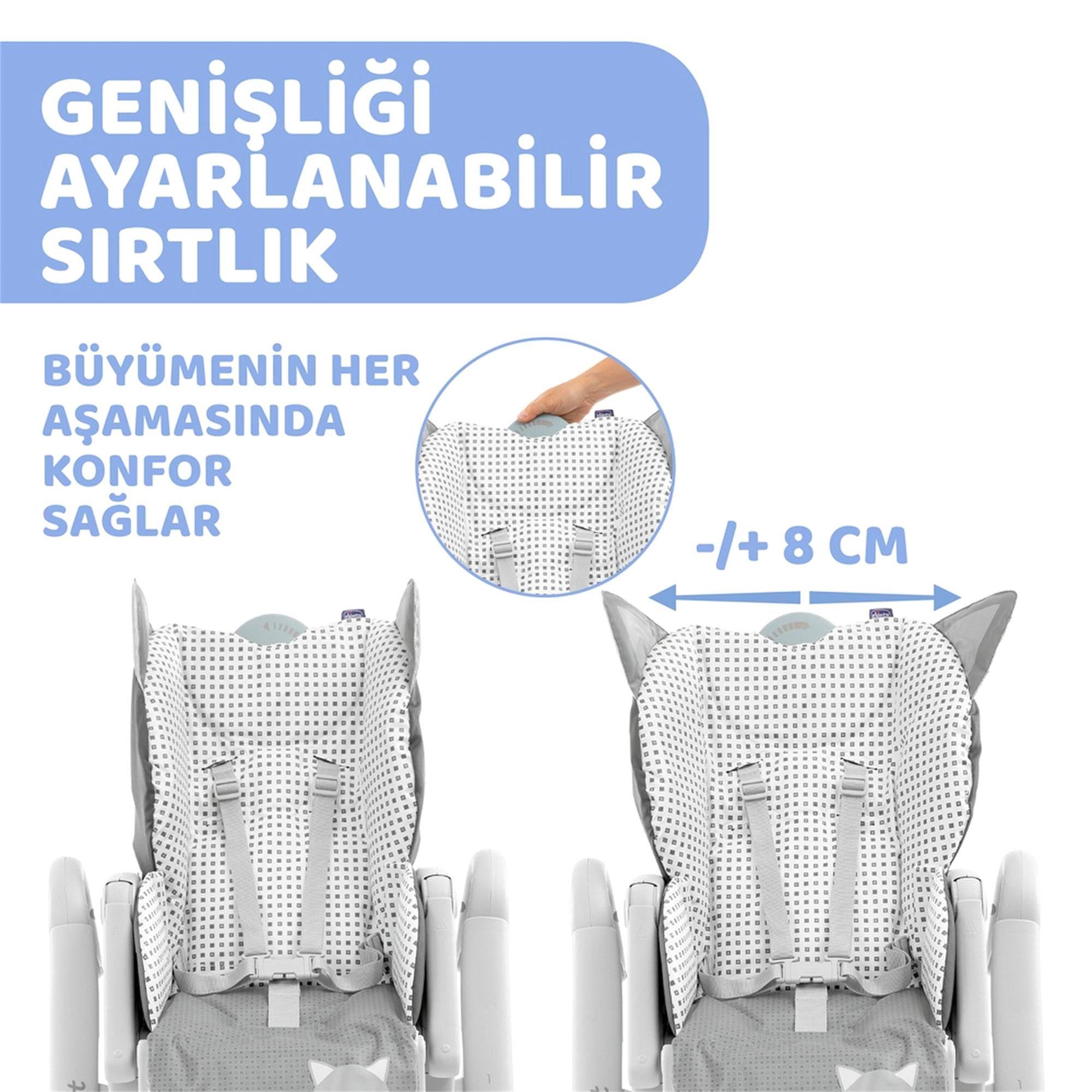 Chicco Polly 2 Start Mama Sandalyesi Dots