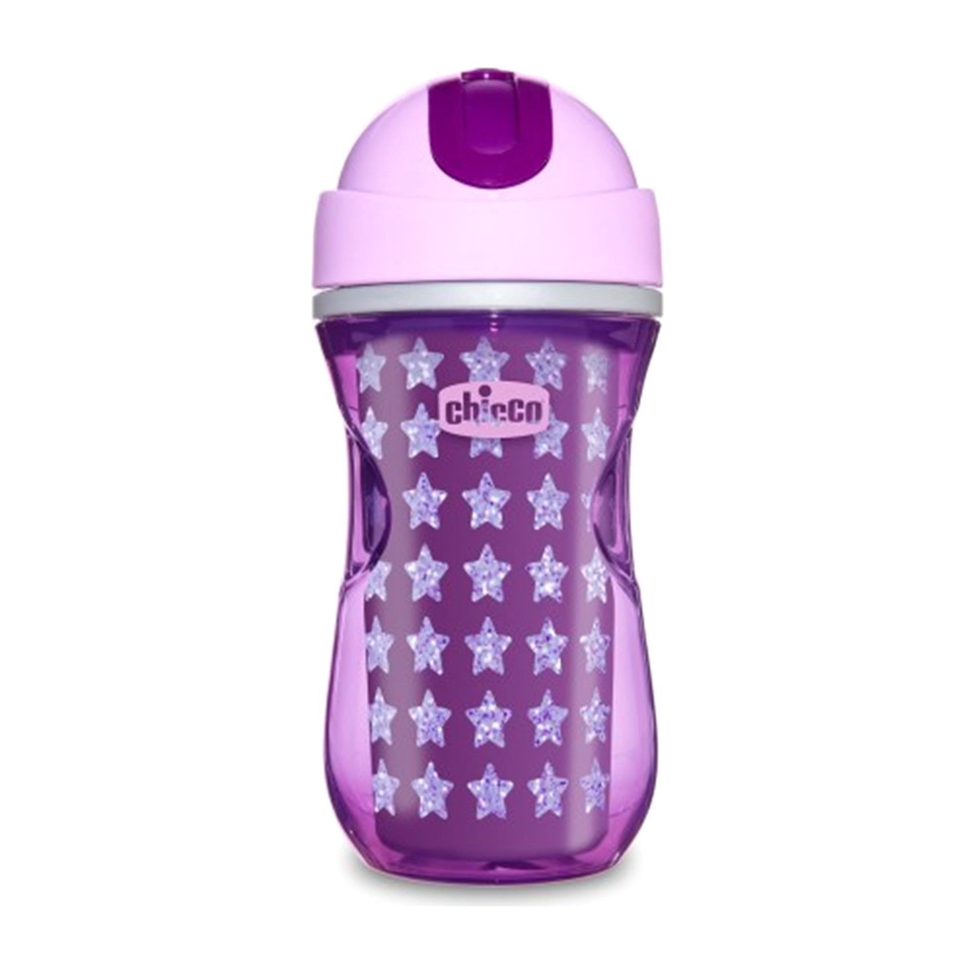 Chicco Sport Cup Isı Yalıtımlı Spor Pipetli Bardak 266 ml(14 Ay+) 69911 Kız