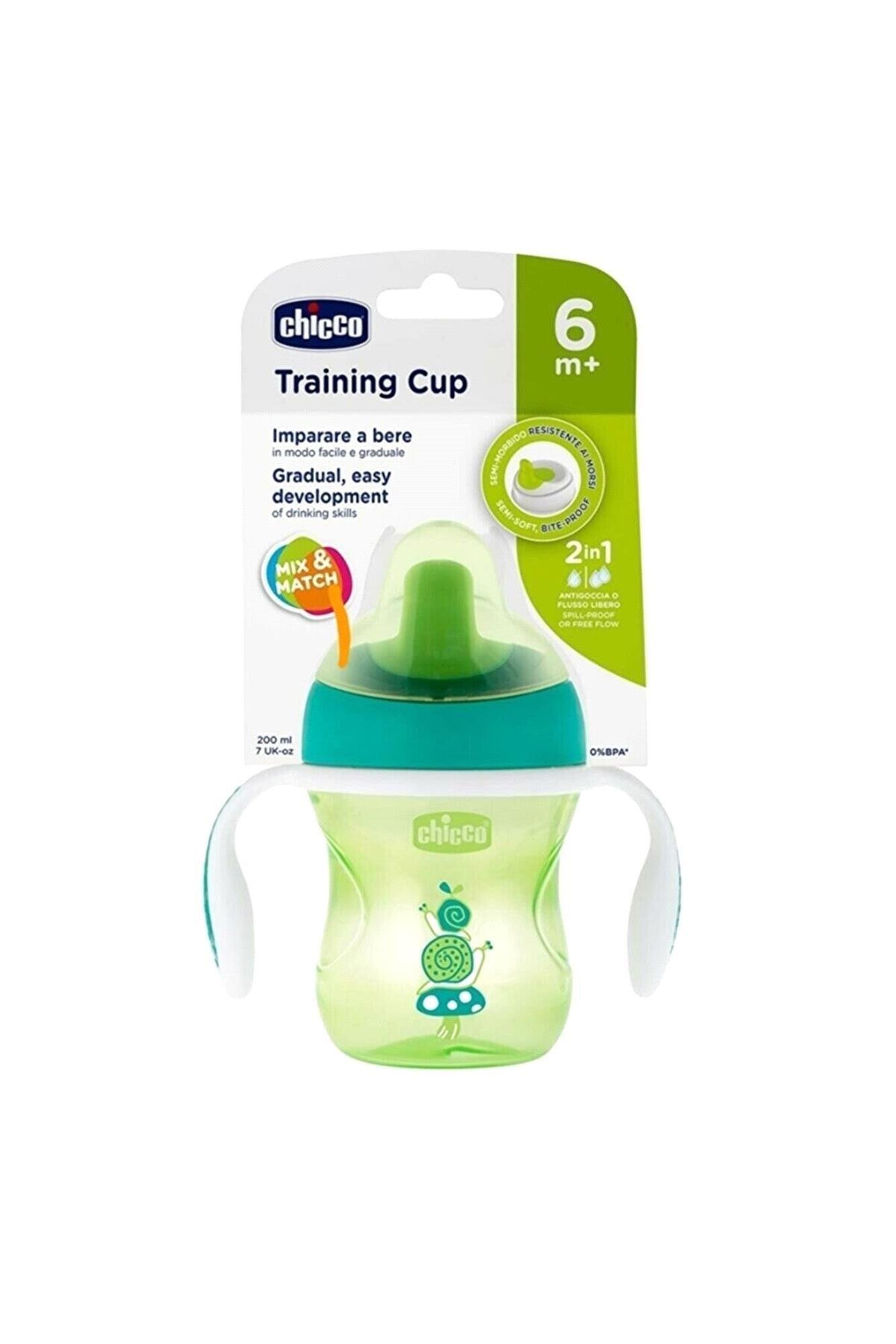 Chicco Yarı Yumuşak Uçlu Bardak 6+ Erkek Yeşil 69212