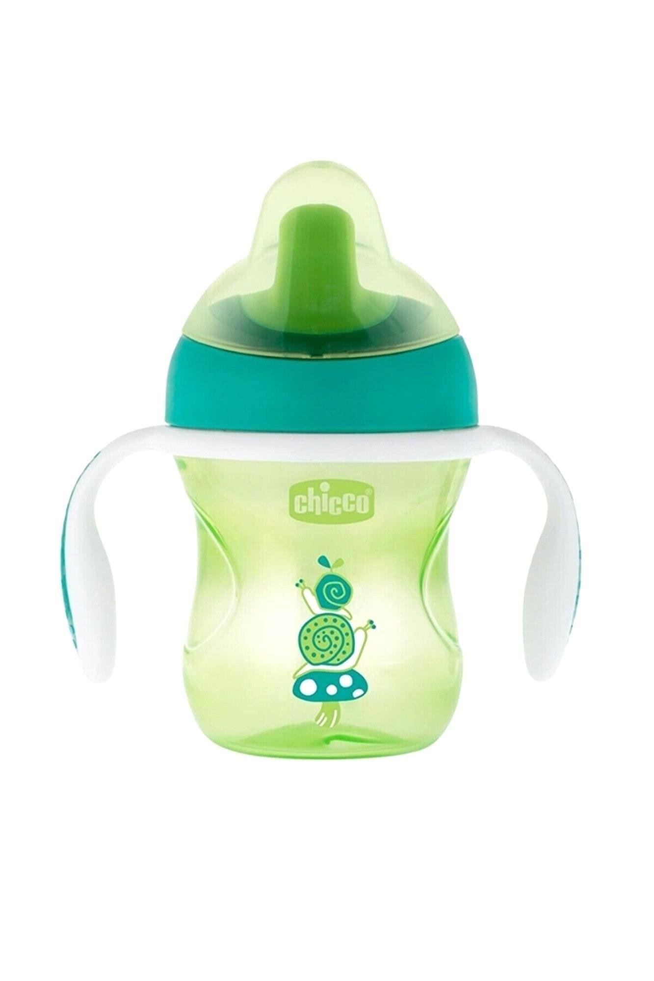 Chicco Yarı Yumuşak Uçlu Bardak 6+ Erkek Yeşil 69212