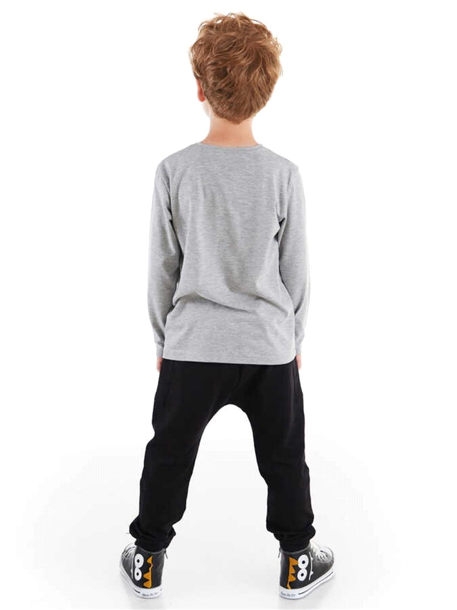 Denokids Erkek Çocuk Cool Gang T-shirt Pantolon Takım CFF-21S1-059