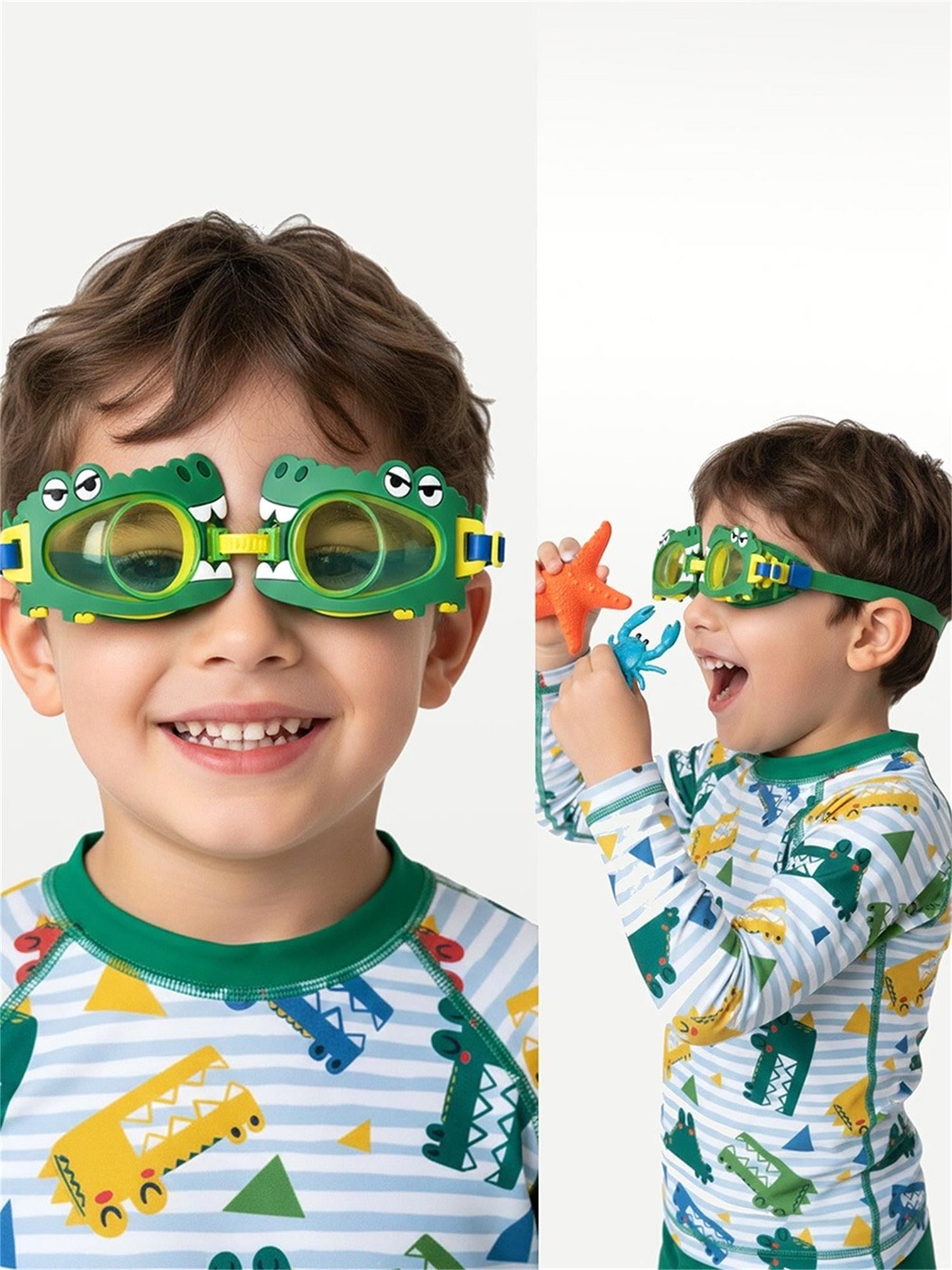 Denokids Erkek Çocuk Timsah Deniz Gözlüğü CFF-25Y1-183