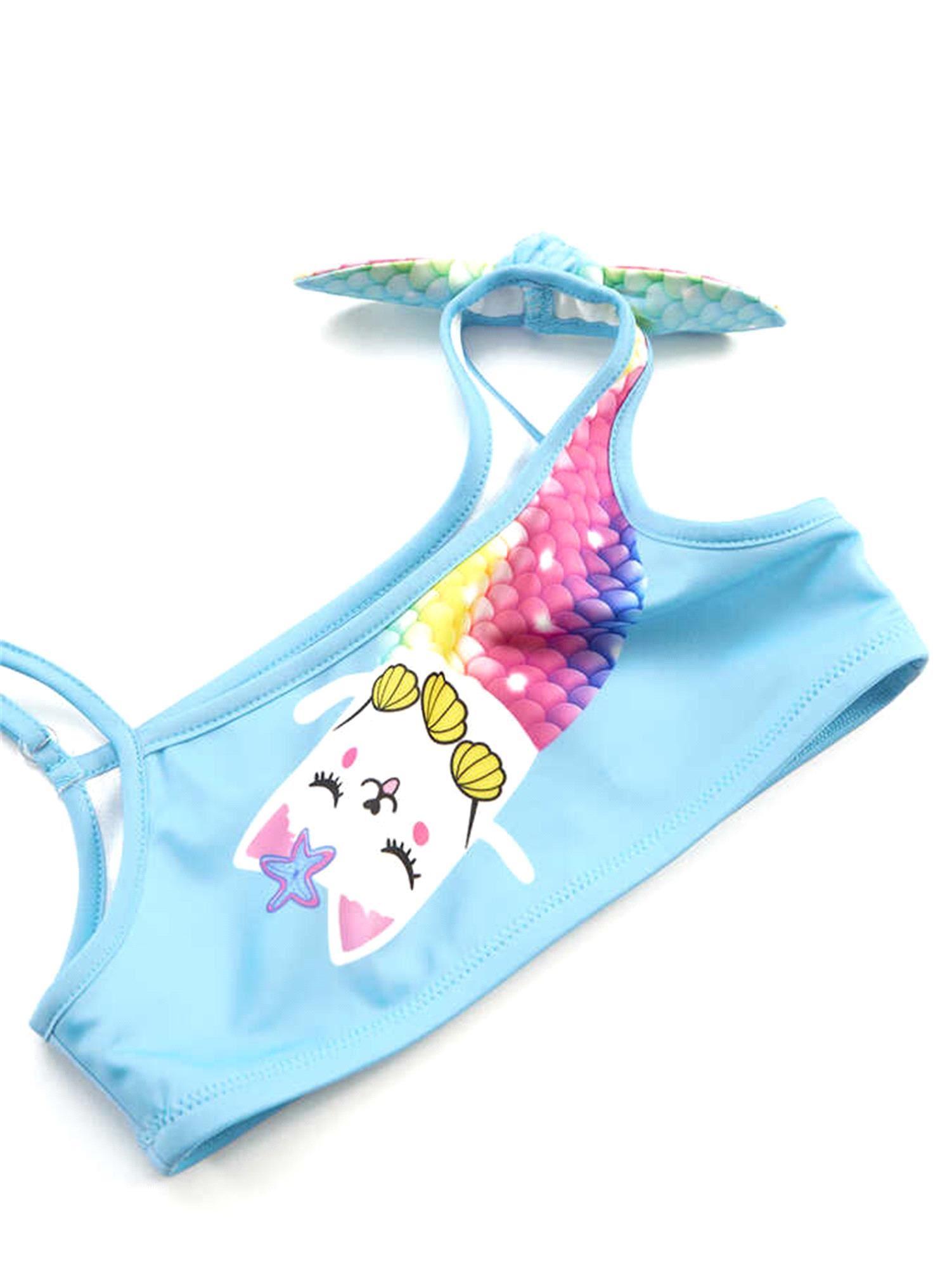 Denokids Kız Çocuk Deniz Kedisi Bikini CFF-23Y2-005