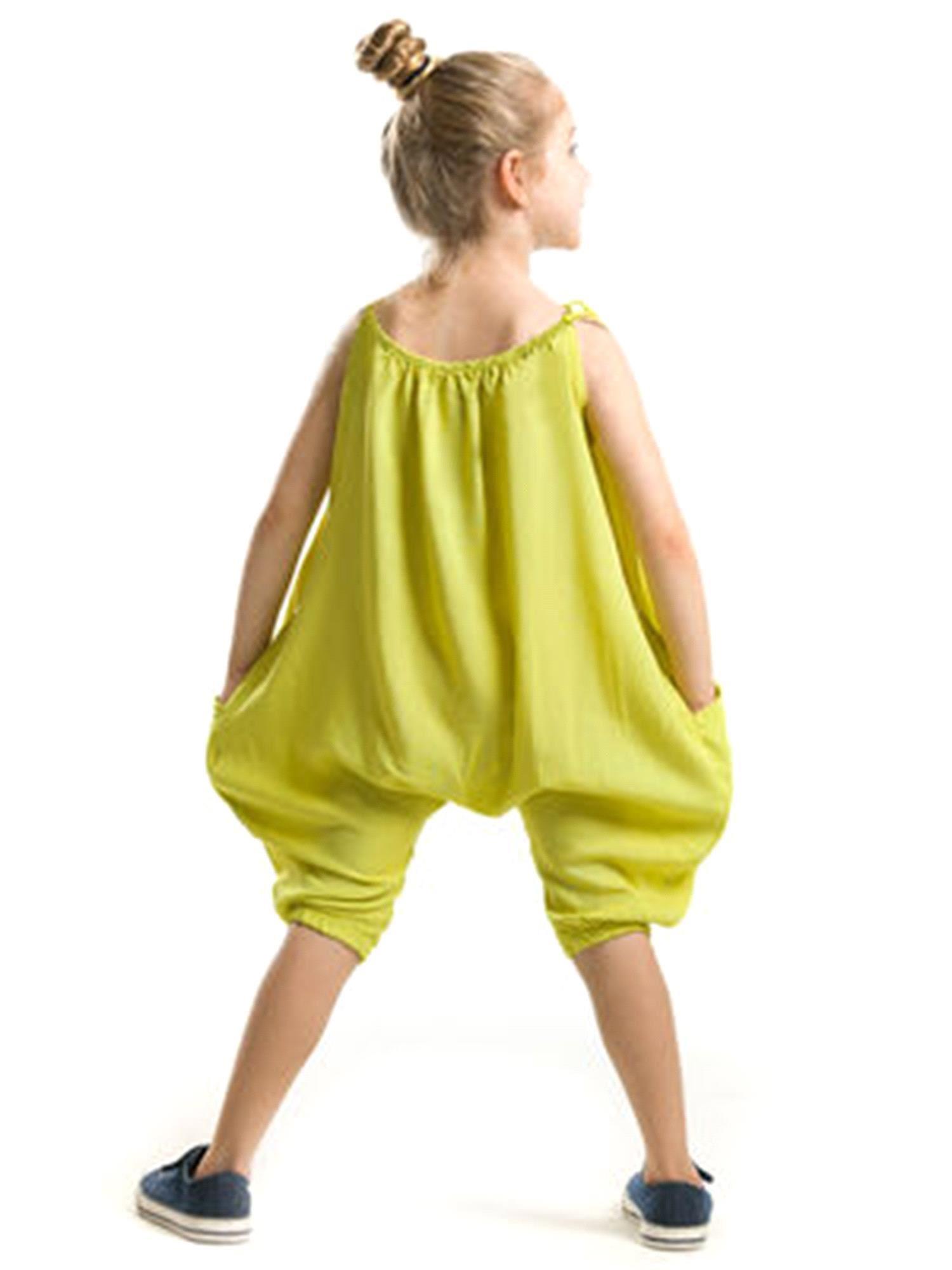 Denokids Kız Çocuk Gelincik Tulum Ms-19Y1-158