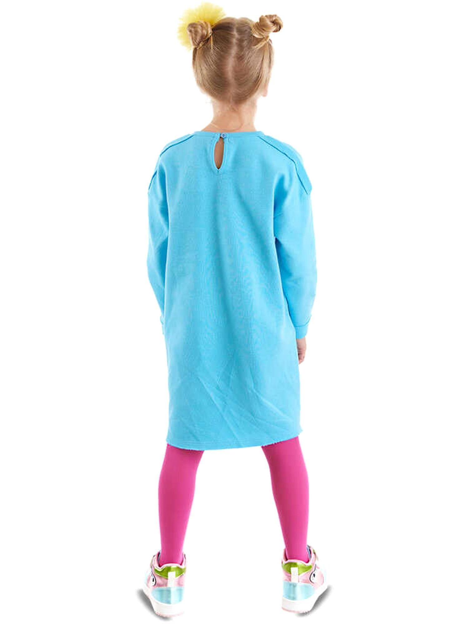 Denokids Kız Çocuk Girls Love Rock Elbise MS-23K1-006