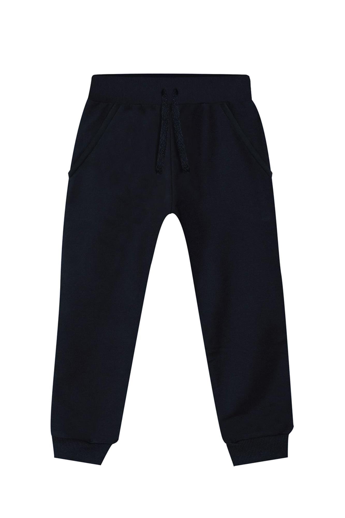 Denokids Unisex Çocuk Basic Eşofman Altı Siyah CFF-24S1-165