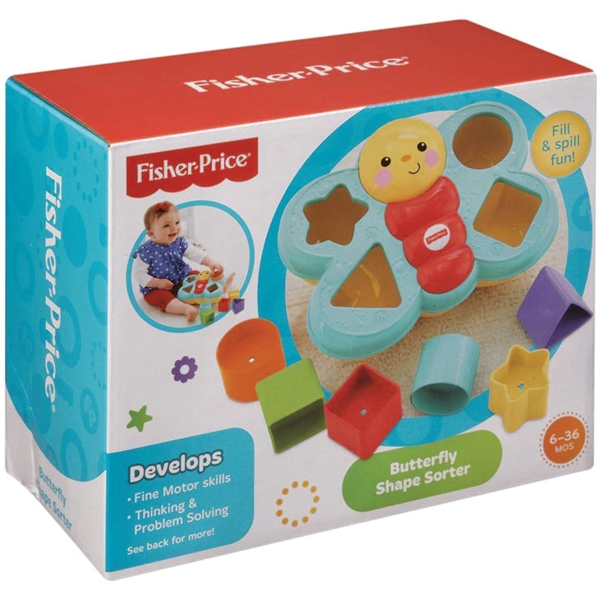 Fisher Price Şekil Eşleştirme Arkadaşı Kelebek 6+Ay CDC22