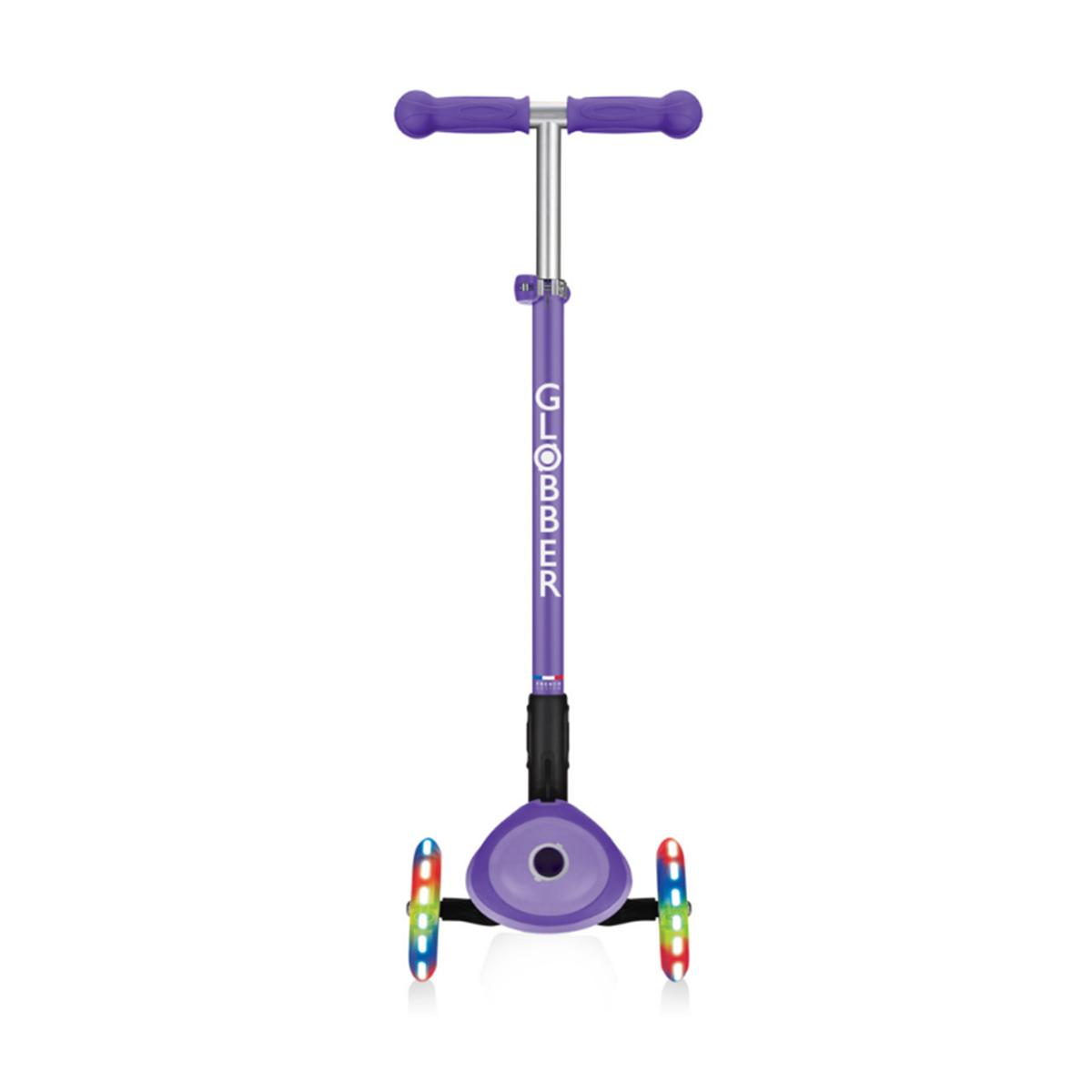 Globber Primo Plus Katlanabilir Işıklı Scooter - Mor