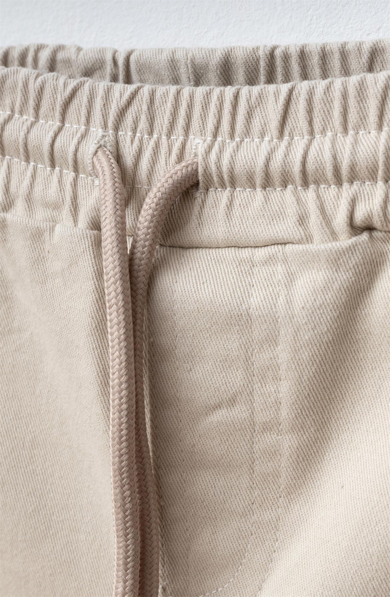 Haribo Erkek Çocuk Gabardin Jogger Pantolon Krem GB501