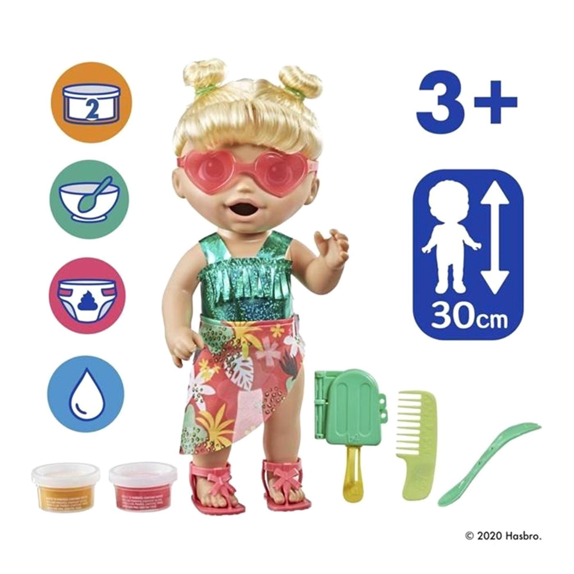 Hasbro Baby Alive Bebeğimle Yaz Eğlencesi (sarışın) Has-F1680