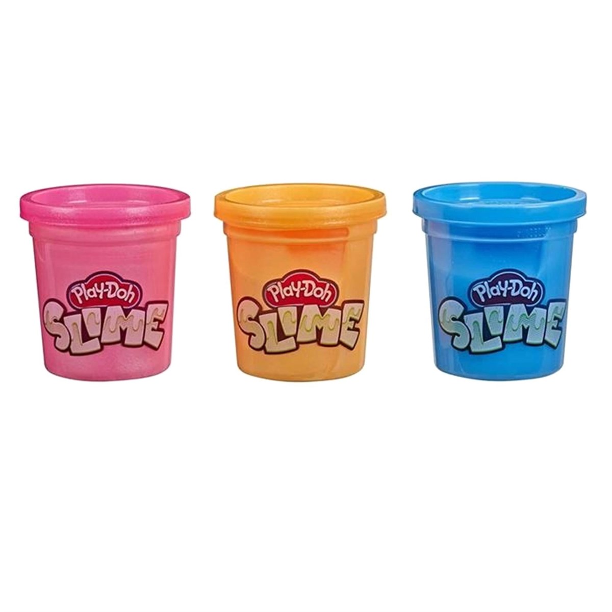 Hasbro Play-Doh 3'lü Slime Hamur Has-E8789
