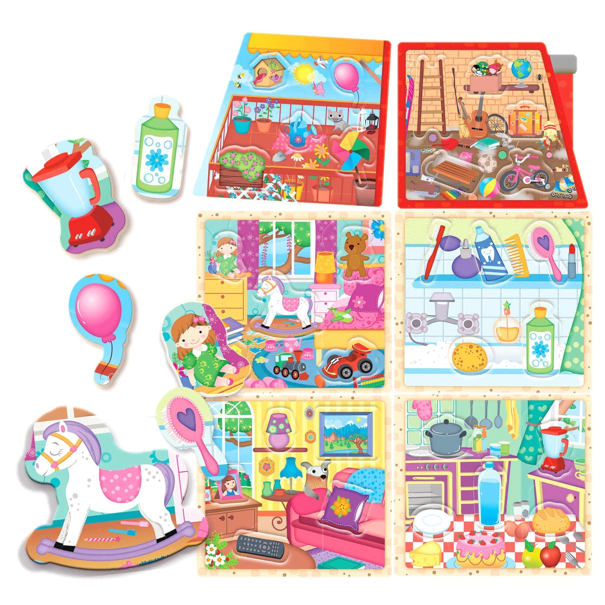 Headu Montessori My Little House Benim Küçük Evim  Eğitici Oyuncak IT20836