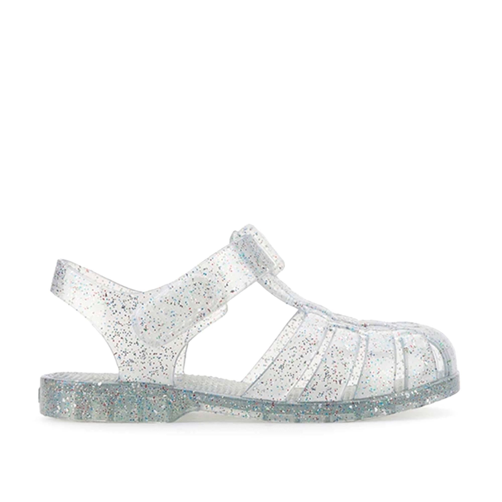 İgor Çocuk Clasica Cristal Simli Sandalet Transparante S10329-386