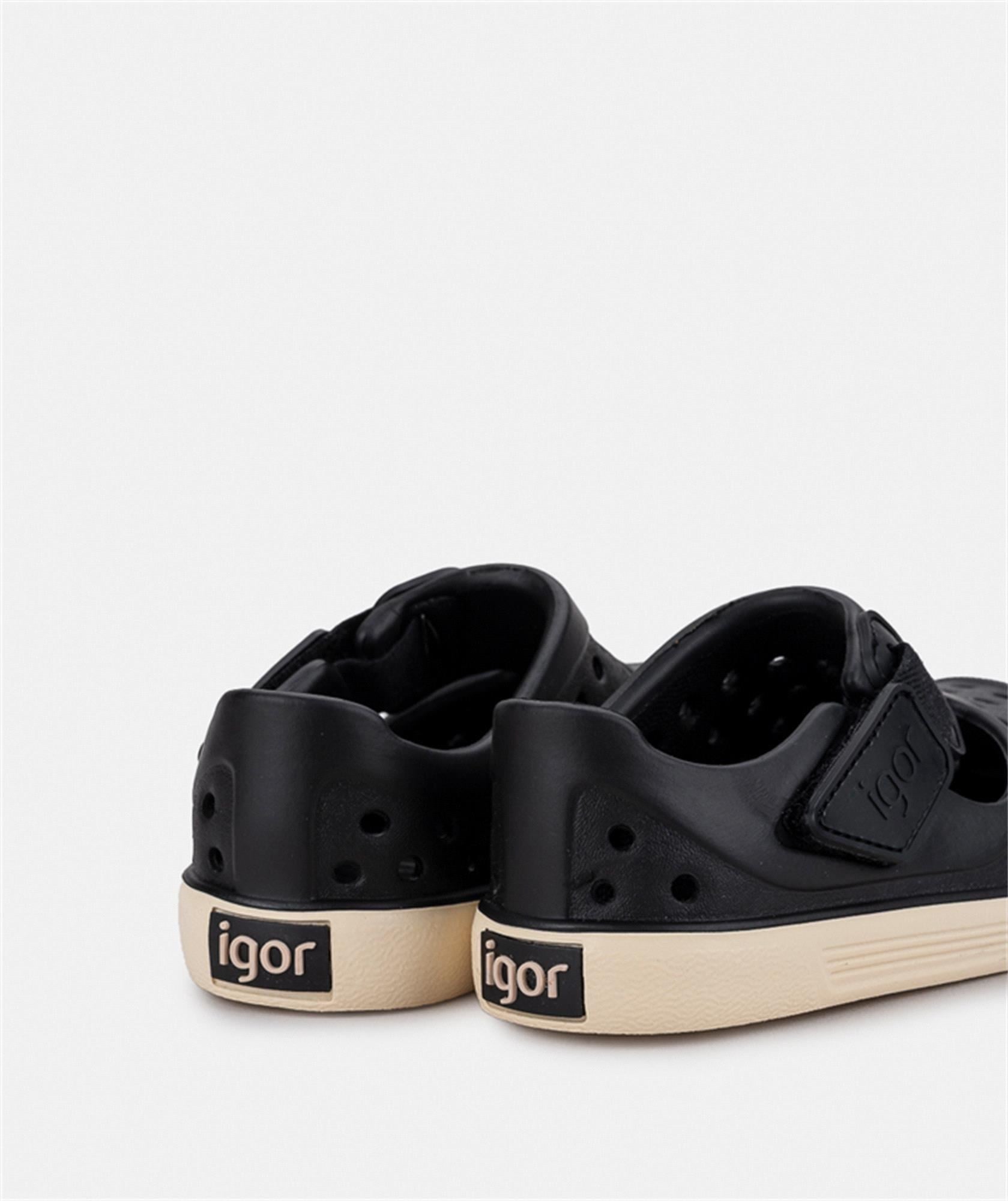 İgor Çocuk Malibu Unisex Sandalet Siyah S10369-002