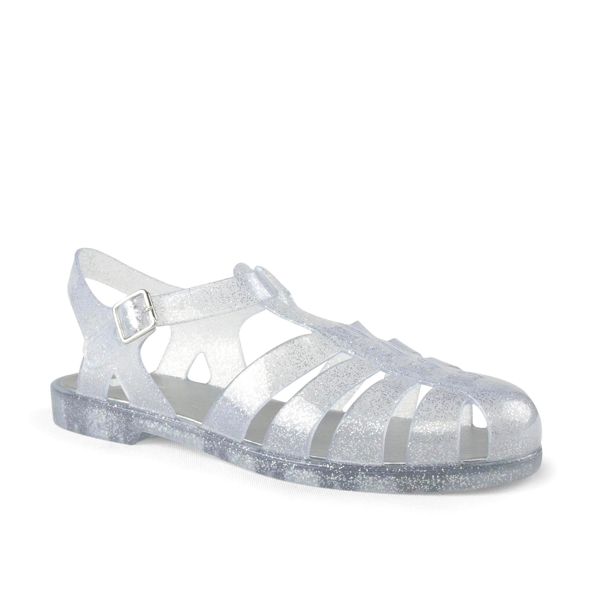 İgor Kadın Biarritz Glitter Simli Sandalet Şeffaf S10262(BB334)-135
