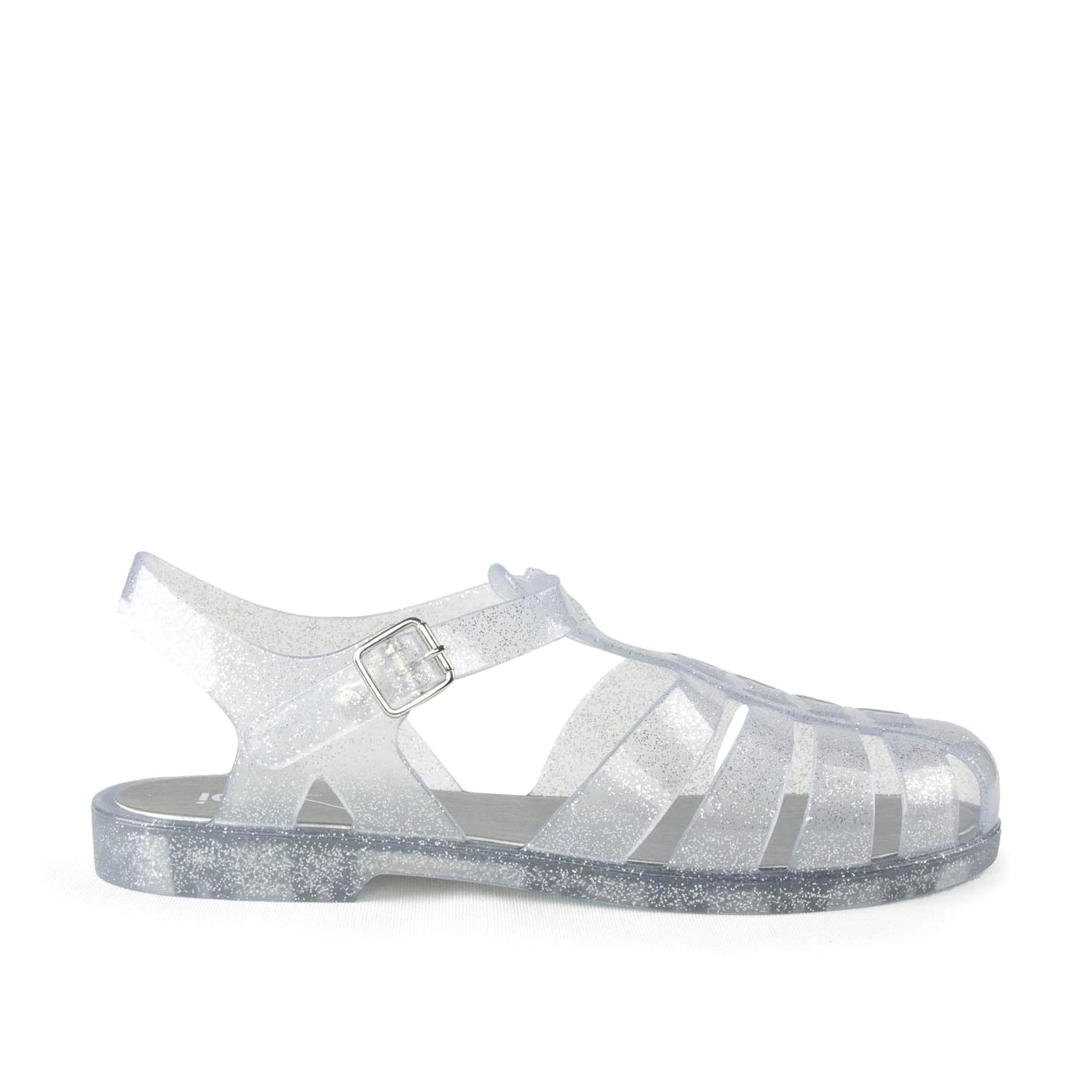 İgor Kadın Biarritz Glitter Simli Sandalet Şeffaf S10262(BB334)-135