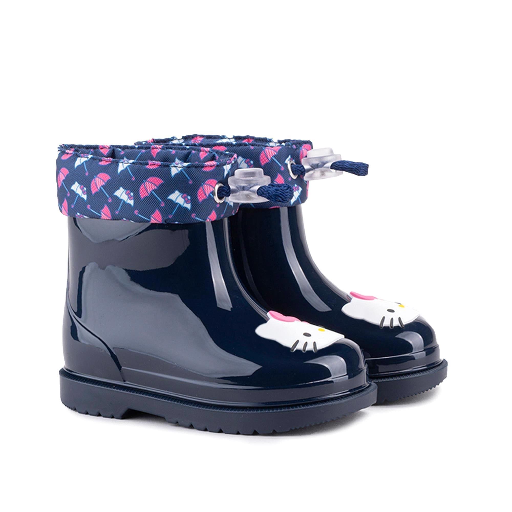İgor Kız Çocuk Bimbi Hello Kitty Yağmur Botu Navy W10261-003