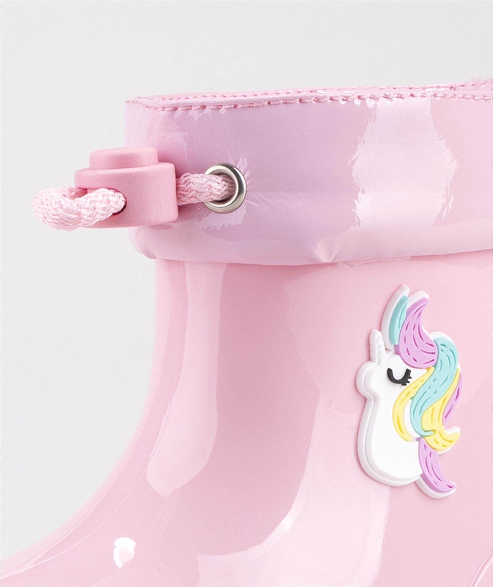İgor Kız Çocuk Bimbi Unicornio Yağmur Botu Pink W10253-010