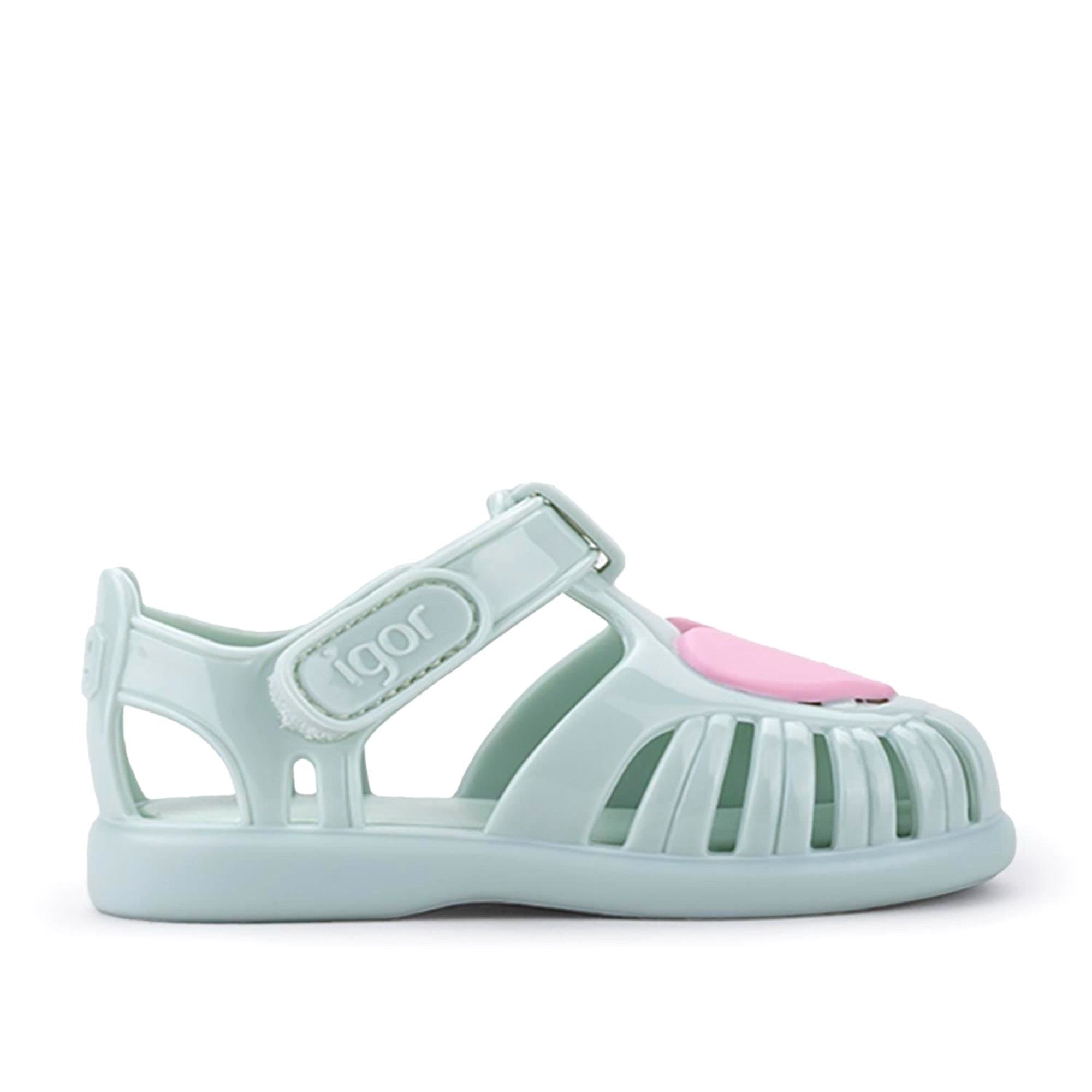 İgor Kız Çocuk Tobby Gloss Love Sandalet Mint S10310-026