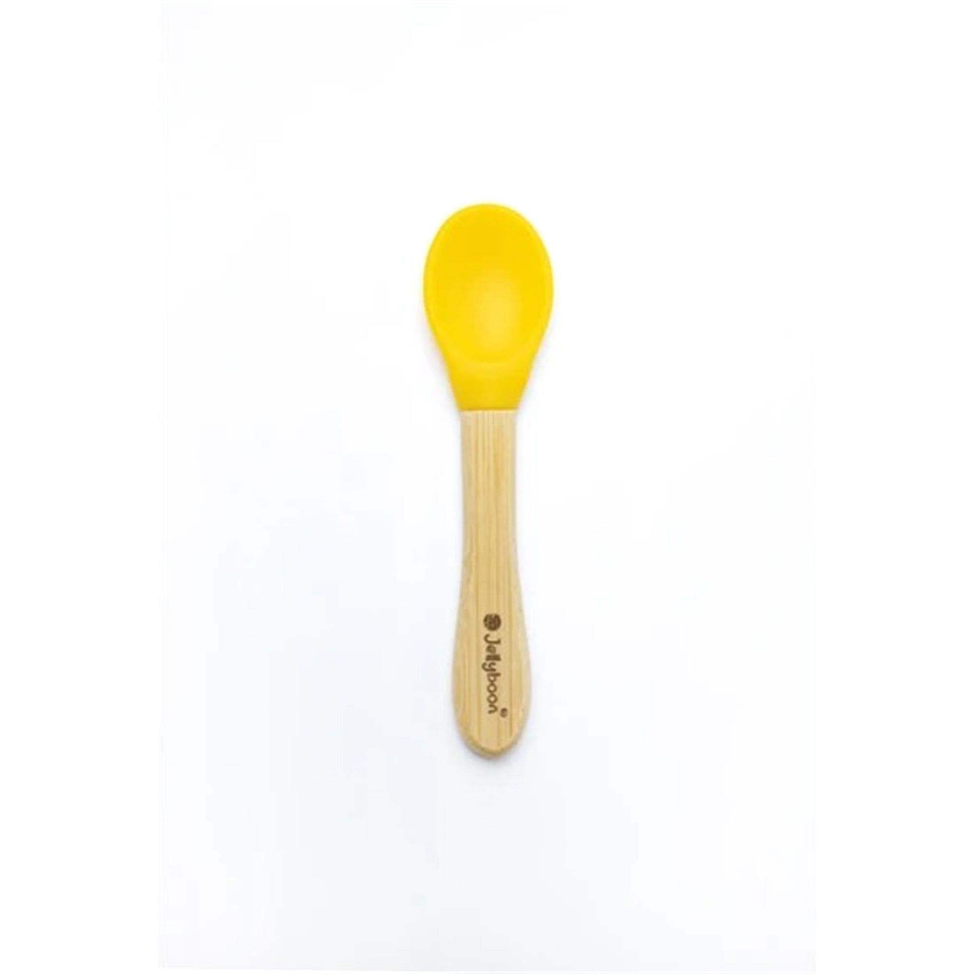 Jellyboon Bambu Silikon Kaşık Sarı