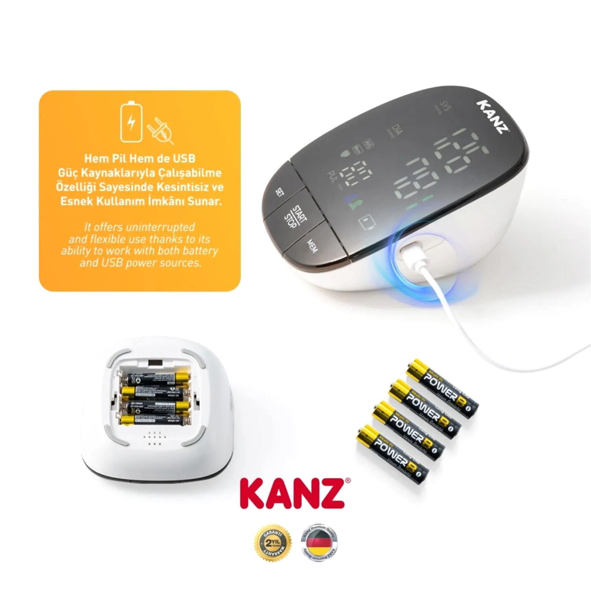 Kanz Dijital Koldan Ölçer Tansiyon Aleti FC-BP130