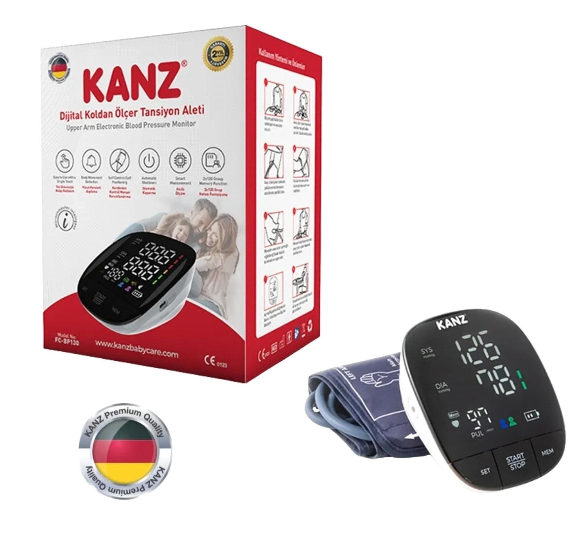 Kanz Dijital Koldan Ölçer Tansiyon Aleti FC-BP130
