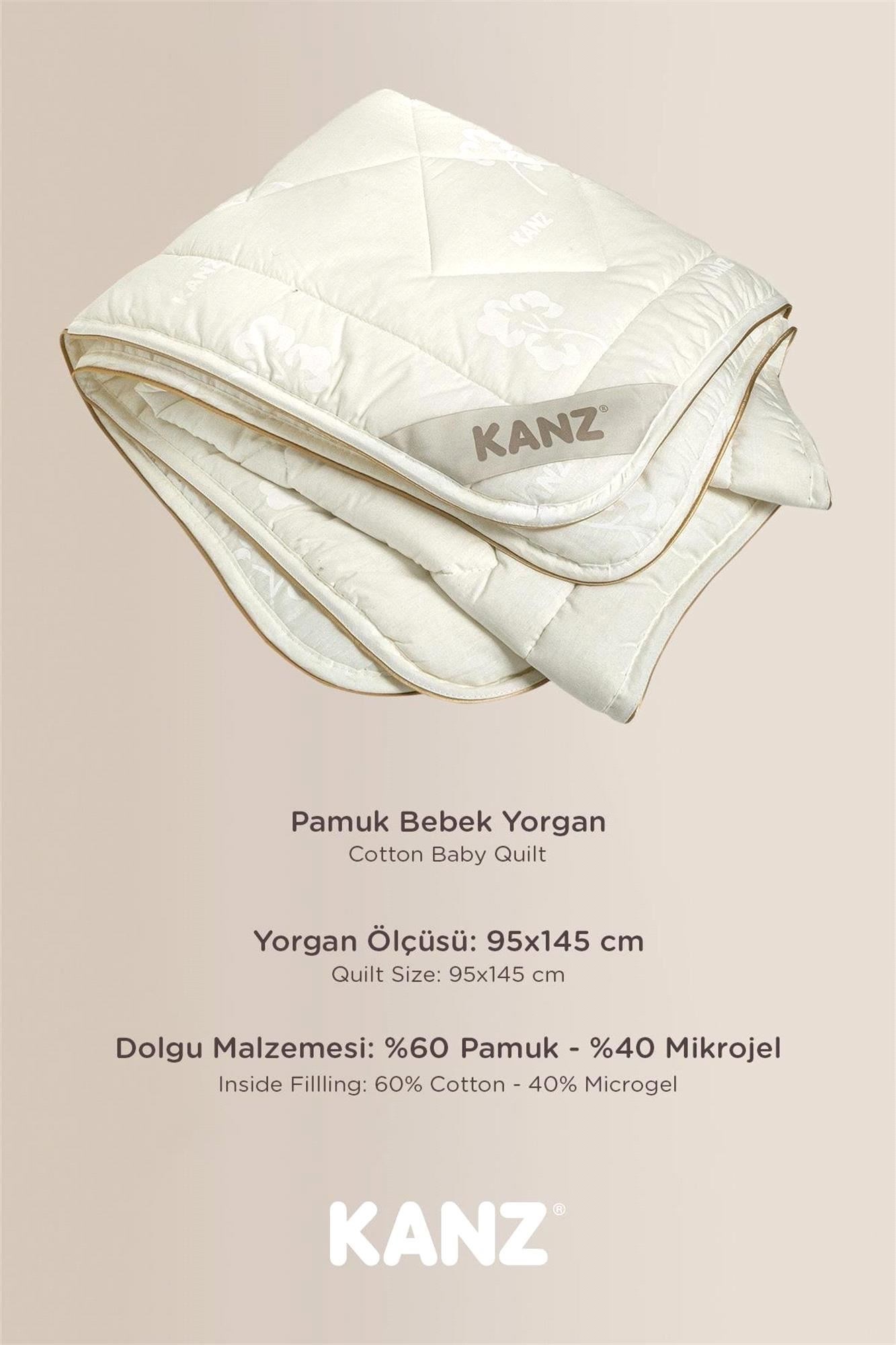 Kanz Pamuk Yorgan 95*145 KNZ-035