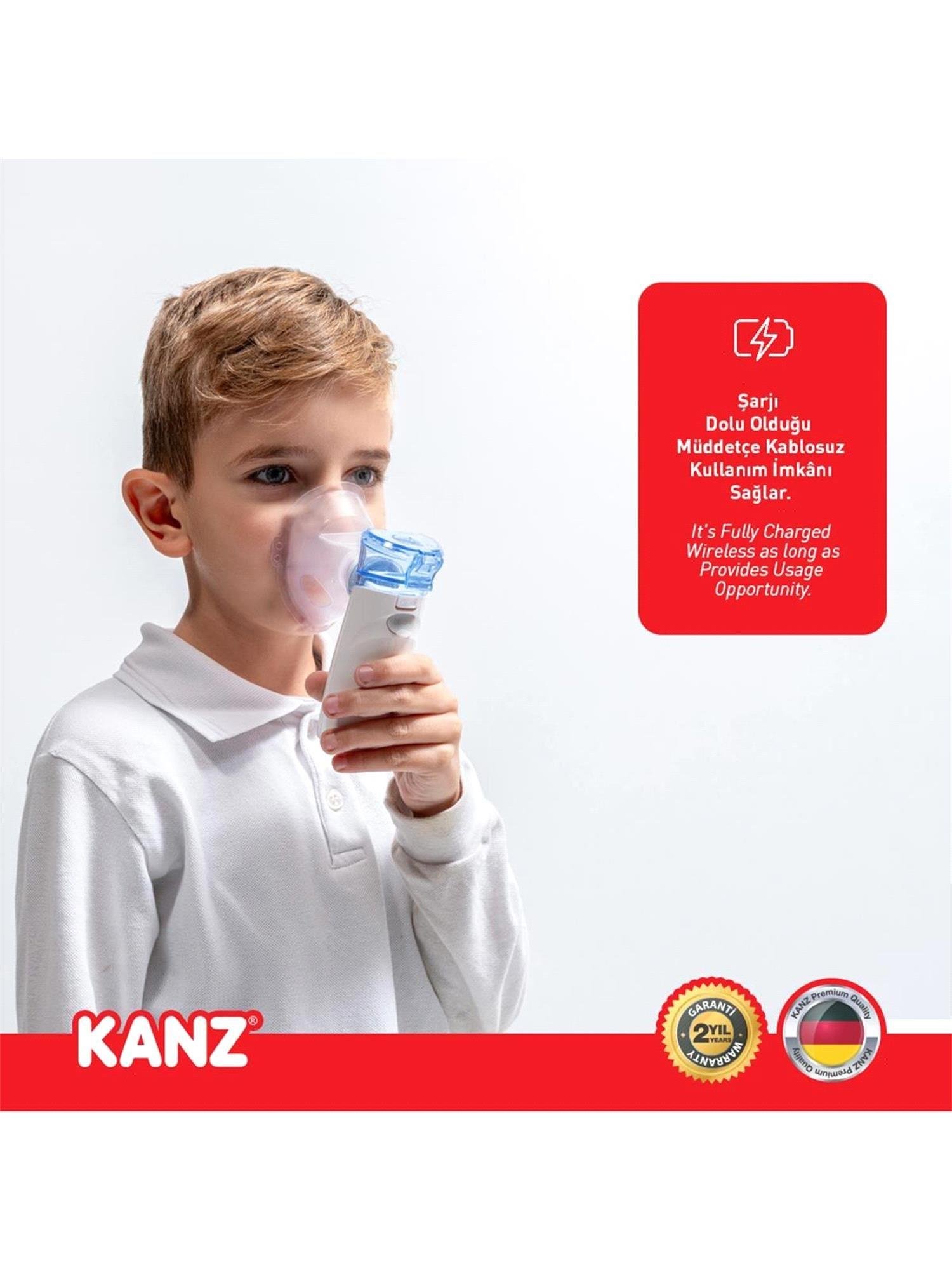 Kanz Taşınabilir Mesh Nebulizatör KNZ-0711