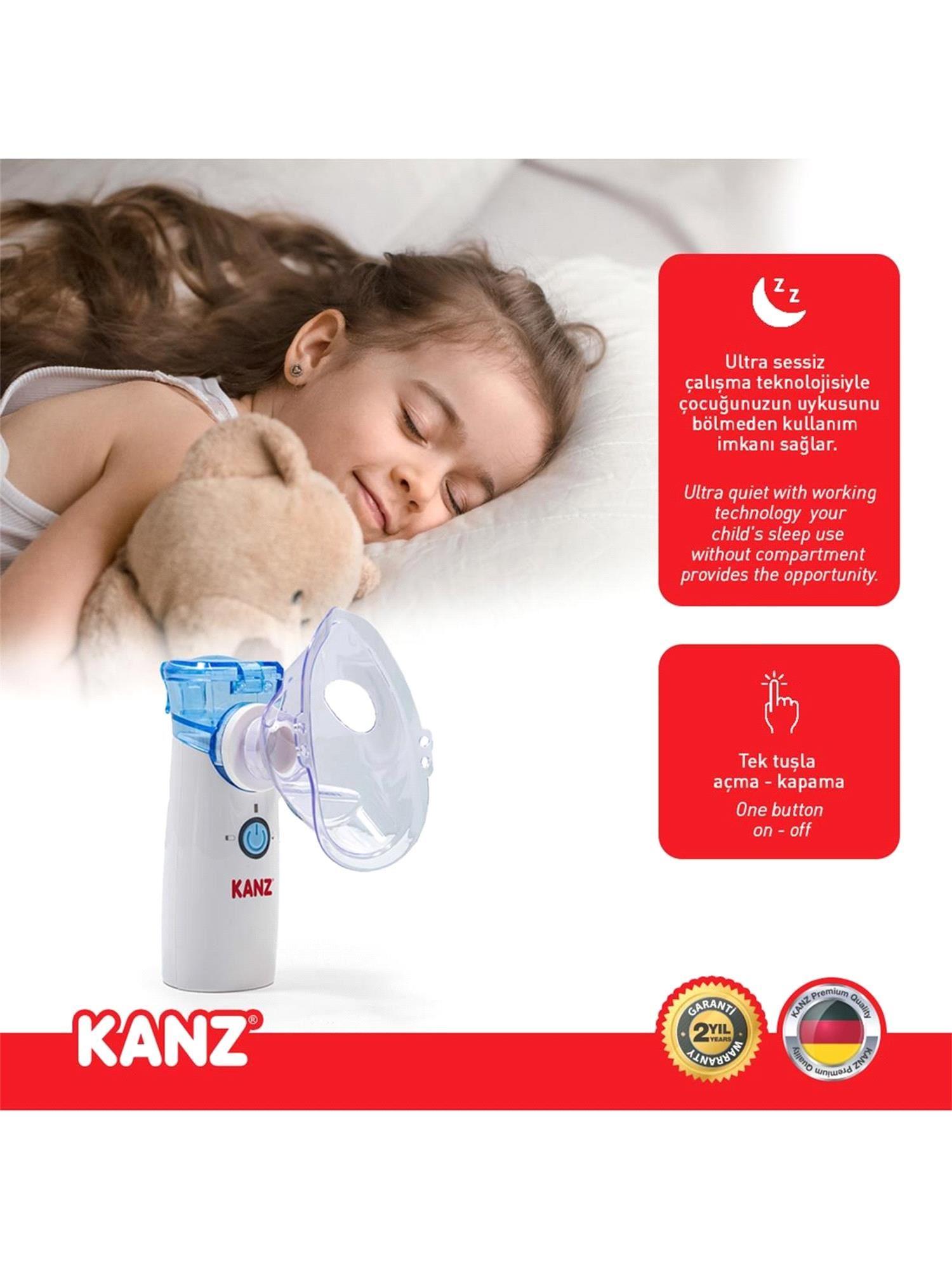 Kanz Taşınabilir Mesh Nebulizatör KNZ-0711