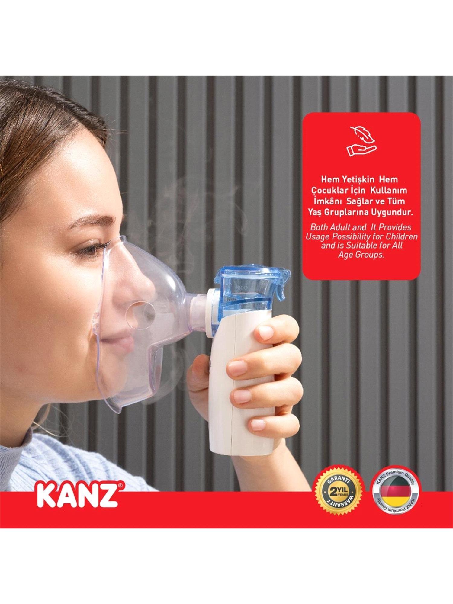 Kanz Taşınabilir Mesh Nebulizatör KNZ-0711