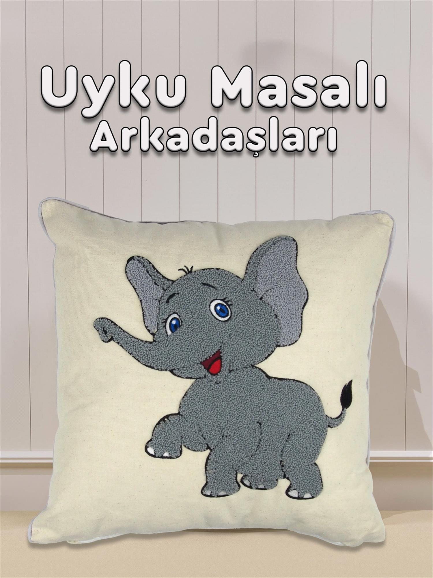 Kinder Baby Oyun Parkı Uyku Seti Gri Fil 1010